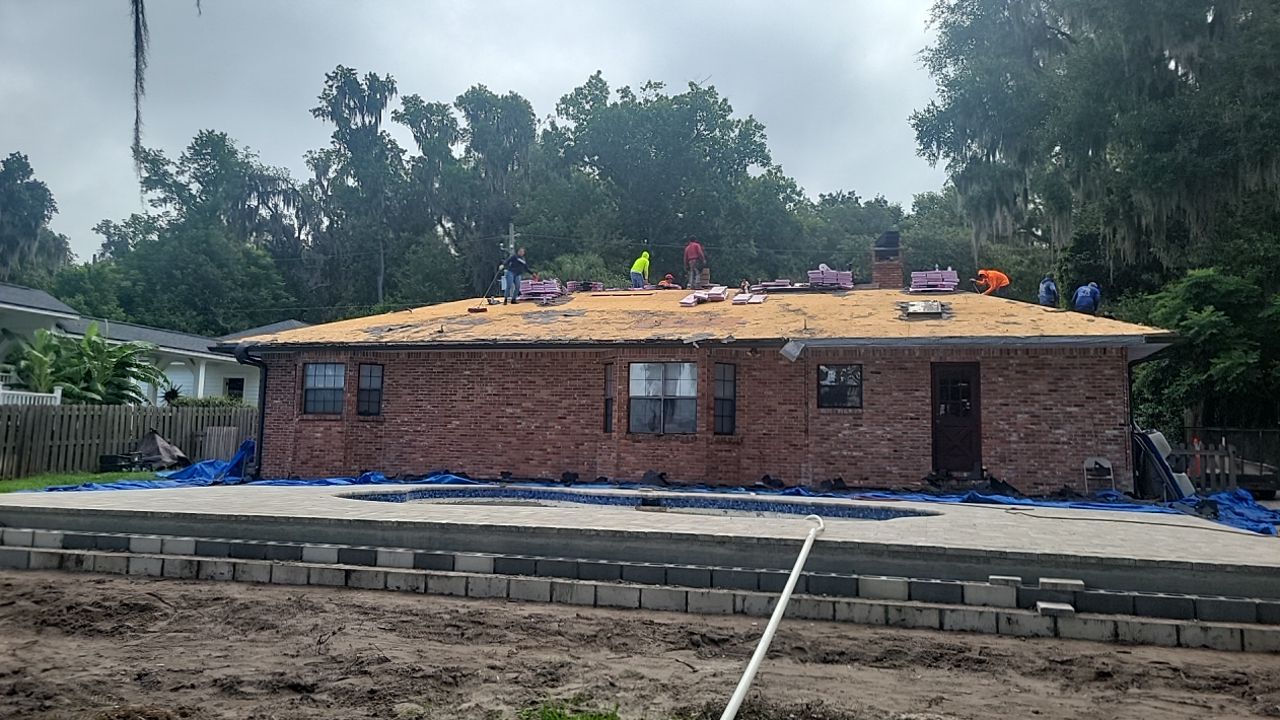 Residential Roofing Installation using Owens Corning TruDefinition Duration Shingles by Galaxy Builders, Inc.