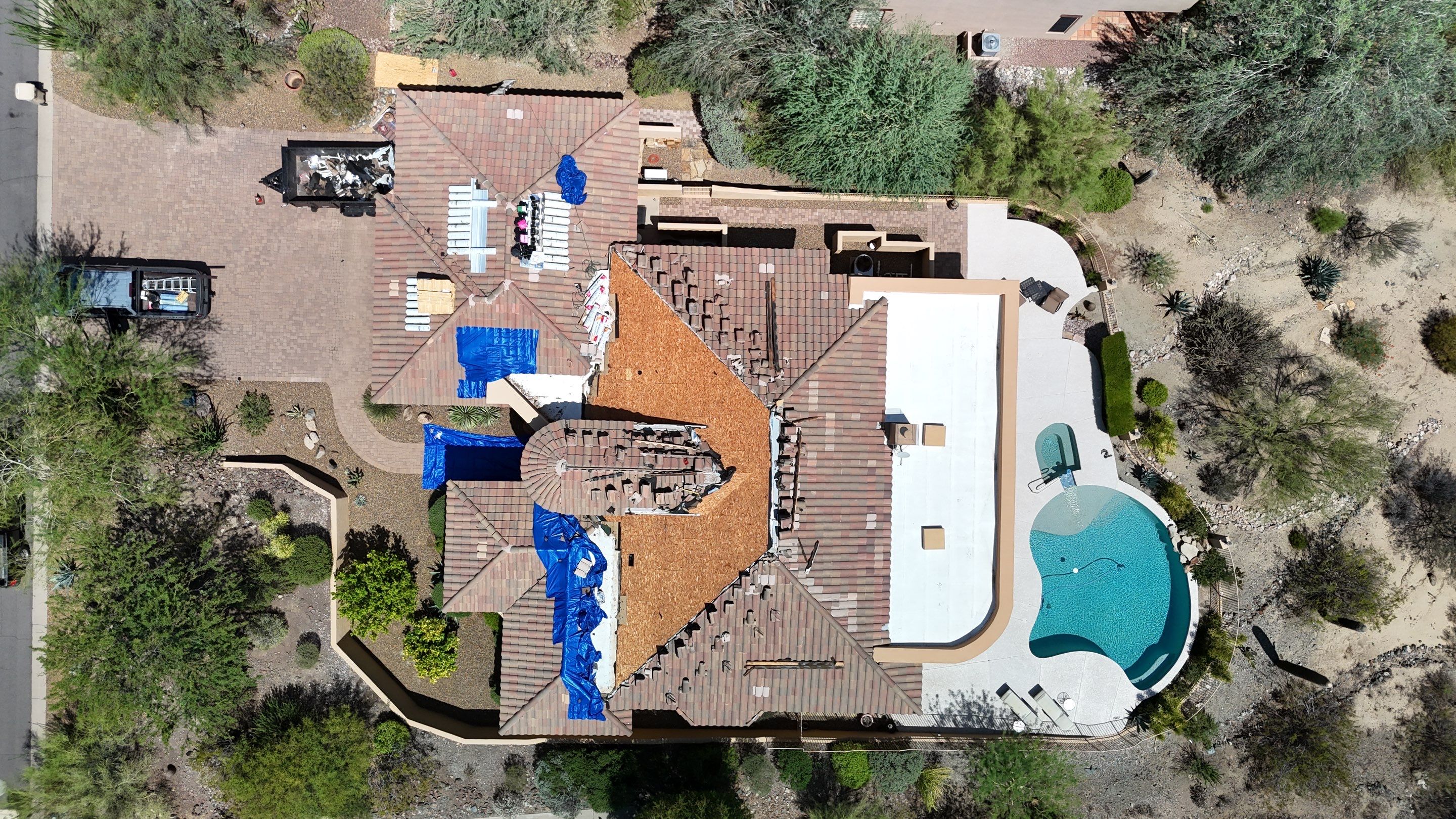 Project in Fountain Hills, AZ by Saint Roofing