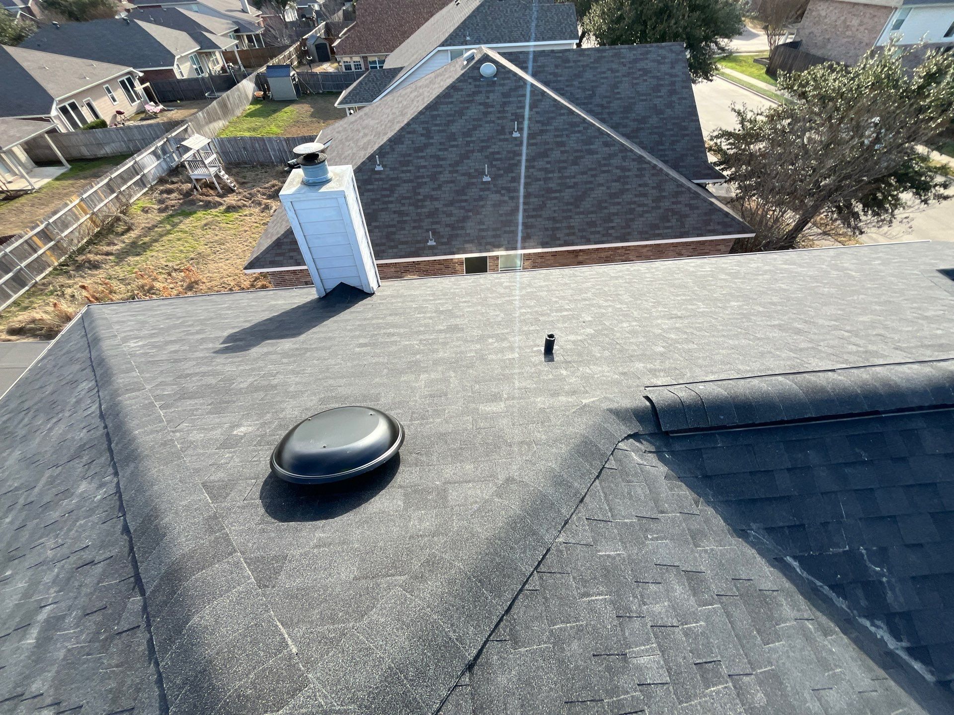 Reroof and Gutters by Berry Good Roofing 