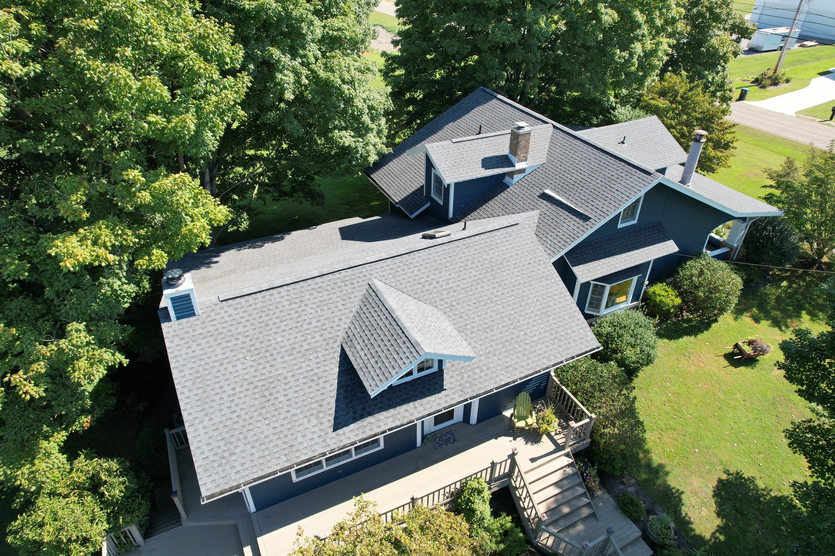 Residential Roofing Installation using GAF Timberline HDZ, Pewter Gray by Rainstoppers Roofing