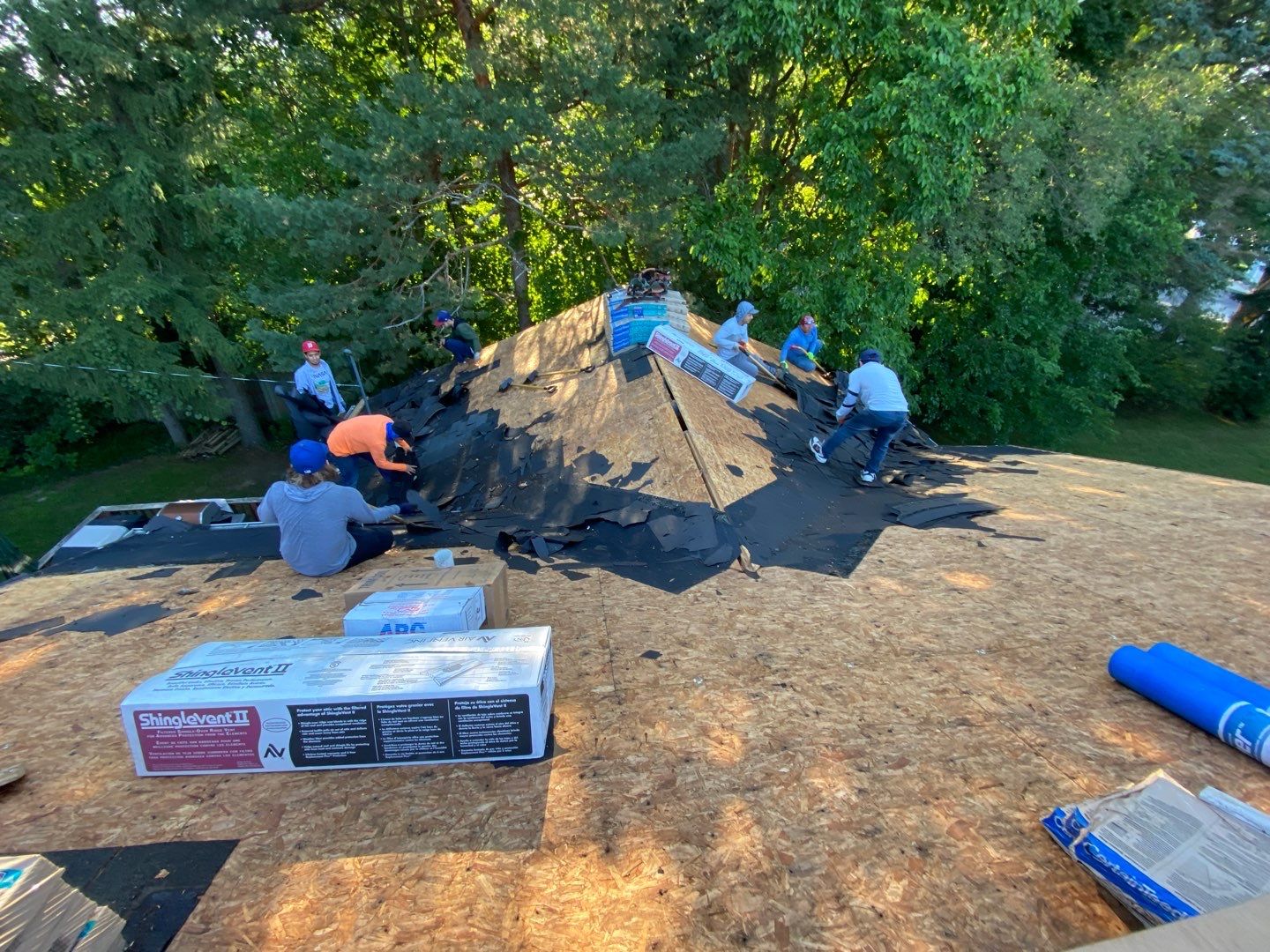 Roof Replacement using CertainTeed Landmark by 180 Contractors
