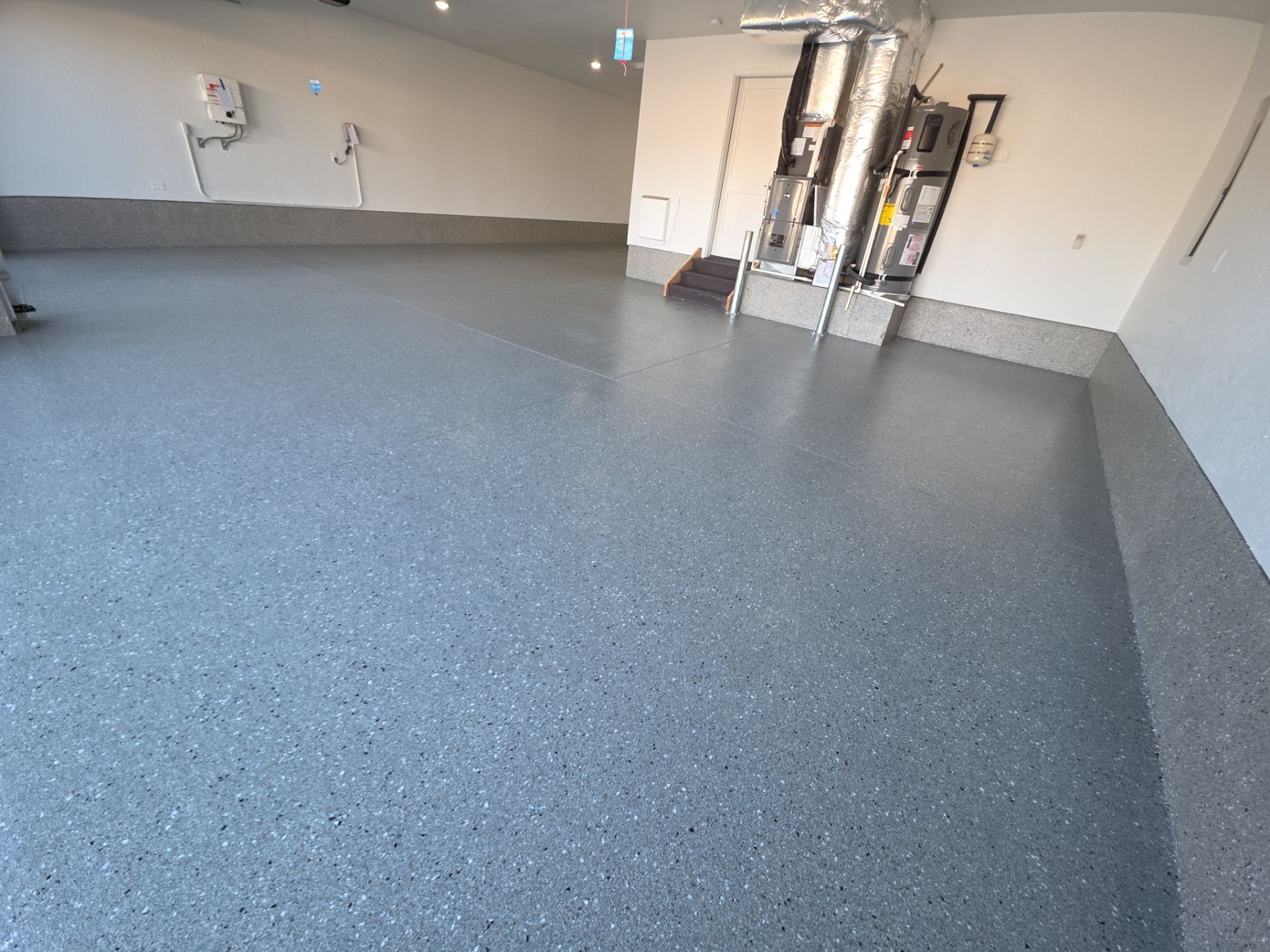 Garage Transformation using Shale Hybrid by Croc Coatings, LLC
