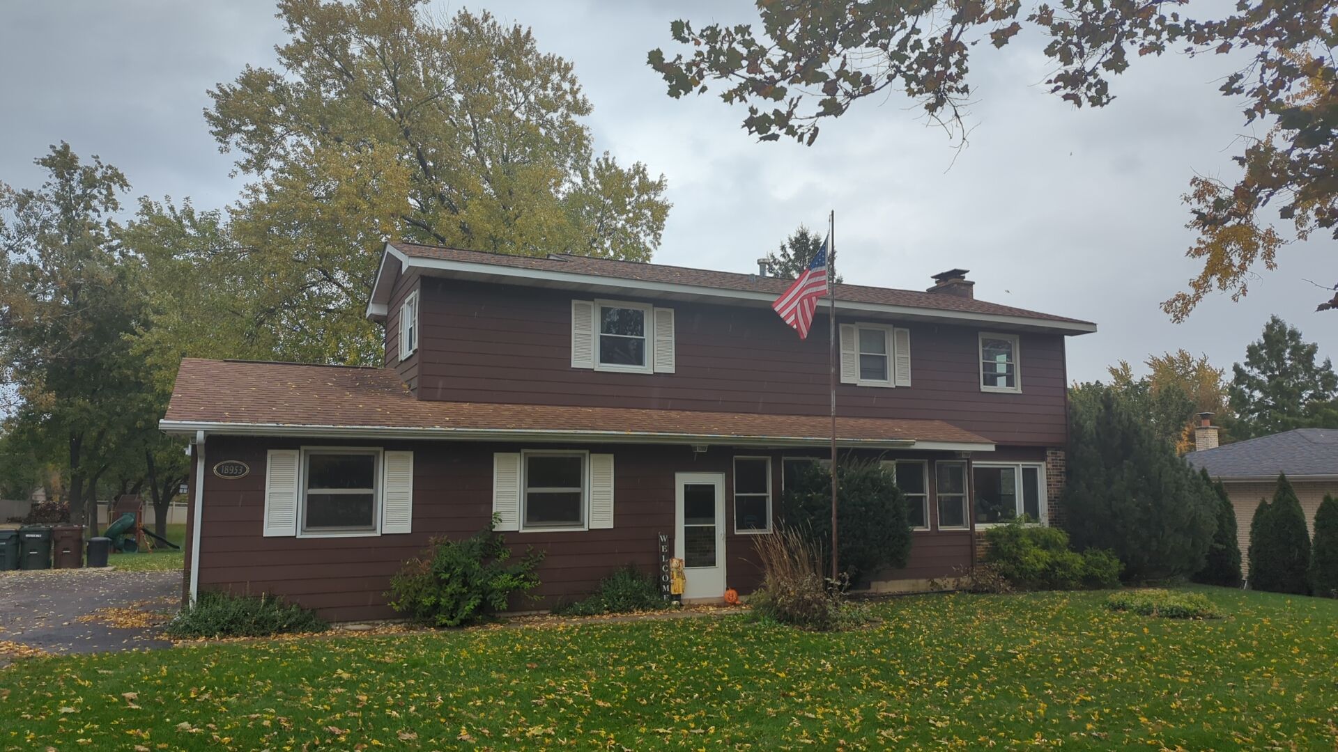 Vinyl siding replacement using CertainTeed Monogram double 5" vinyl siding  by AJ Exteriors & Roofing Inc.