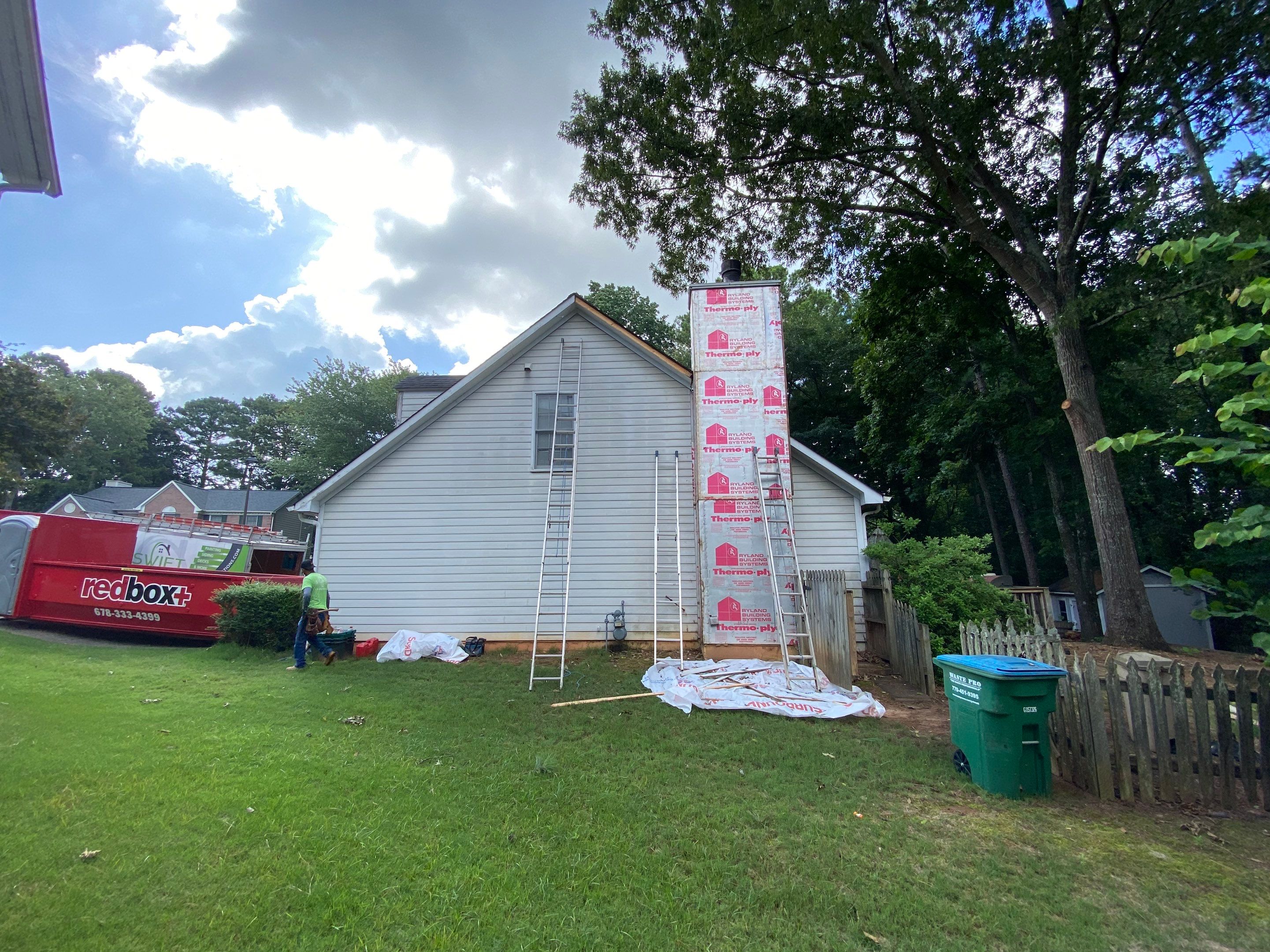 Exterior Vinyl Siding Replacement and Shutter Upgrade in Duluth by Swift Home Renovations