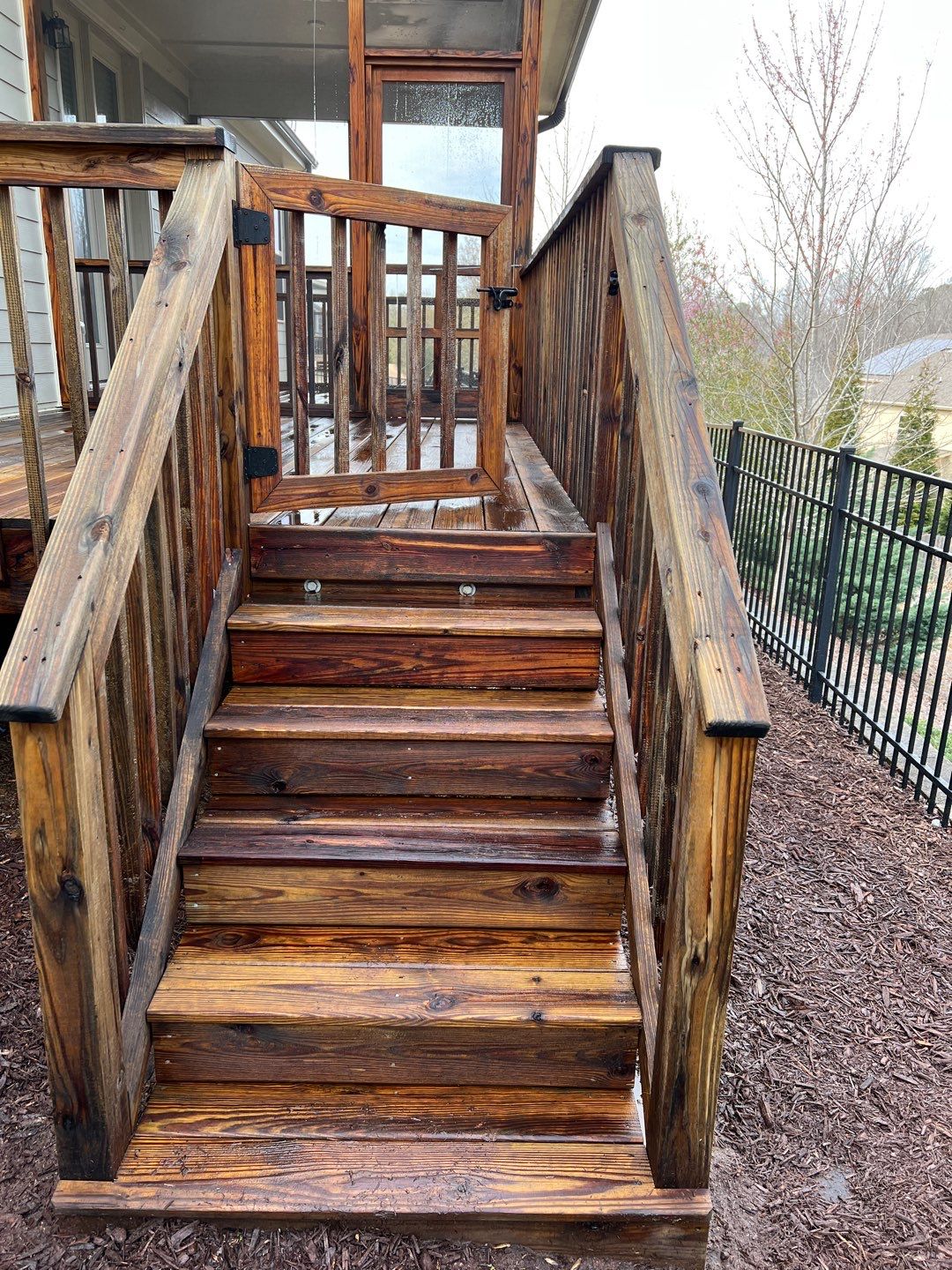 Weathered Deck using Wood Sealant by DuraSeal
