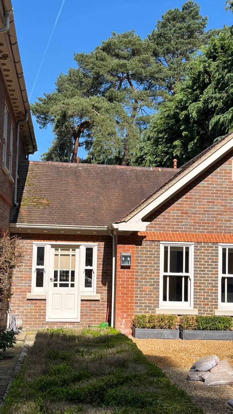 Exterior Cleaning using Honda 15lpm Low Pressure Washing Machine by Ges Exterior Cleaning ltd