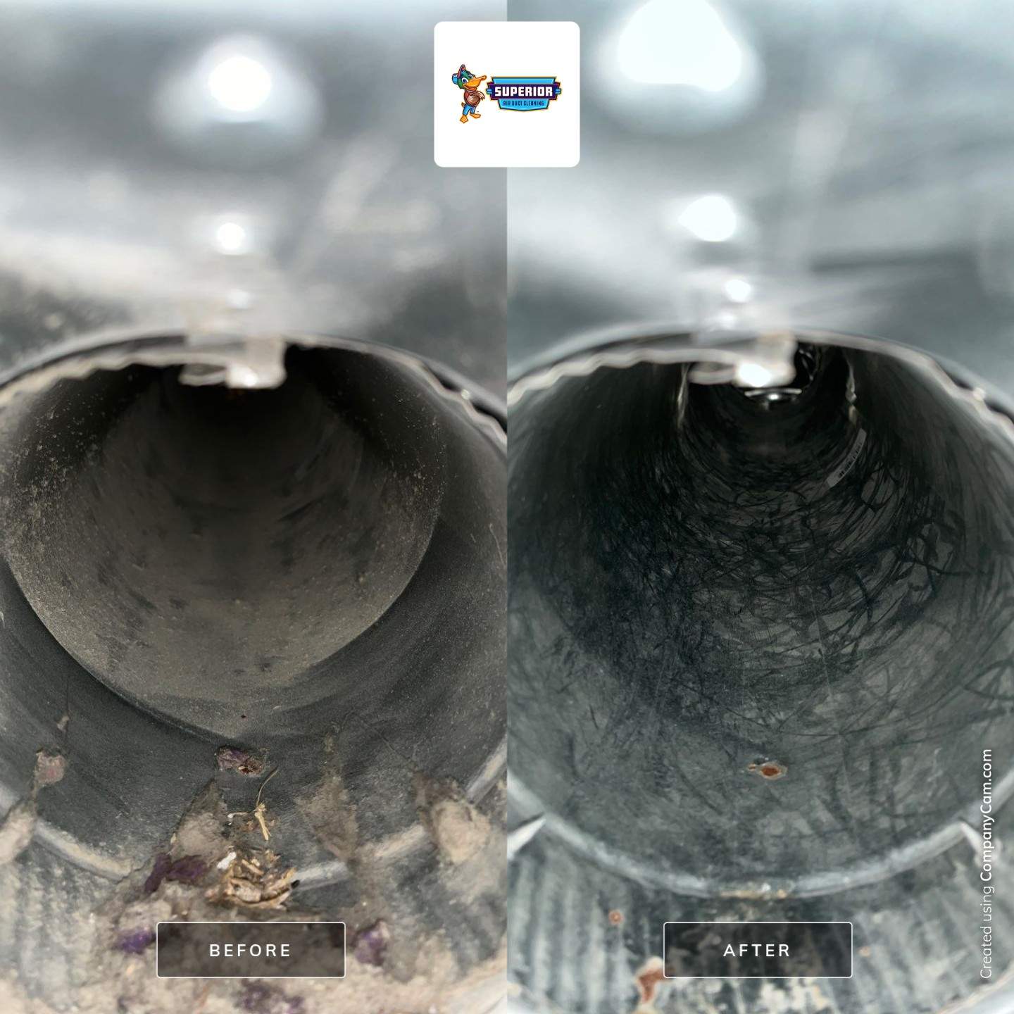 Air Duct Cleaning With a Vacuum Truck in Gibsonia, PA by Superior Air Duct Cleaning