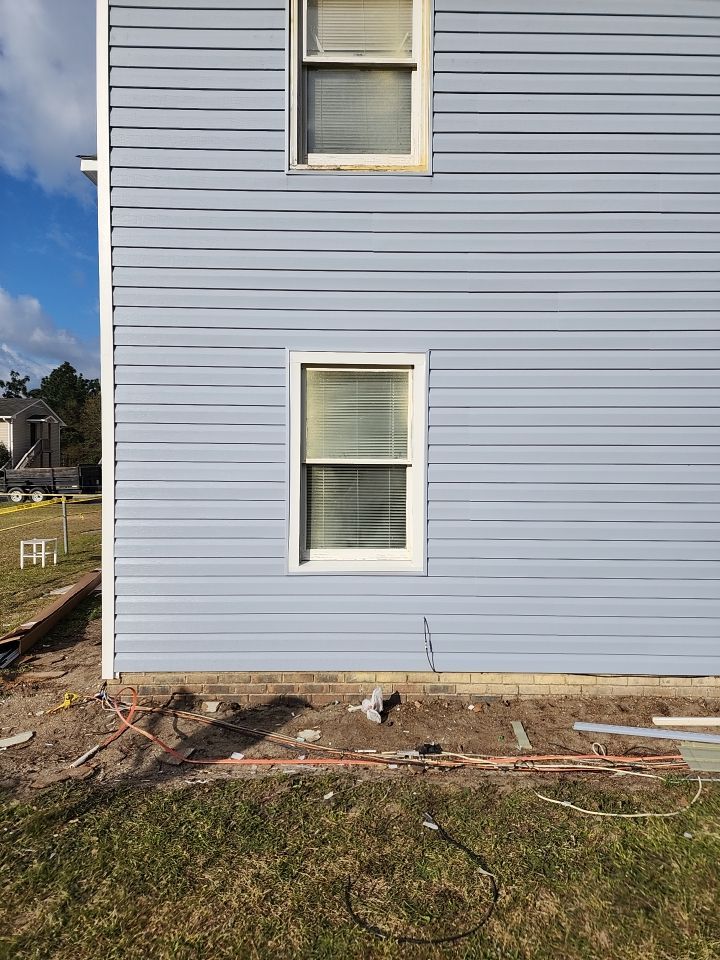 Interior and exterior renovation using Royal Building Products by Indigo State Roofing