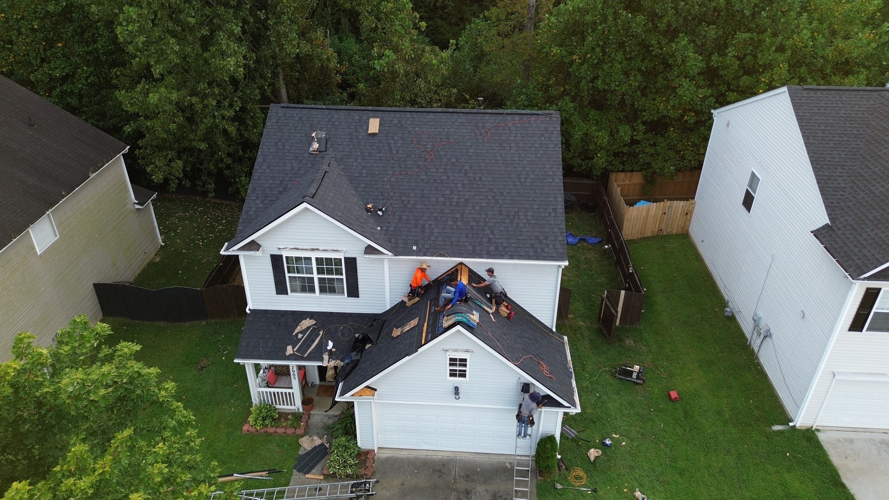 Roof, siding and gutter replacement by hail damage by Just Brilliant Restoration JBR