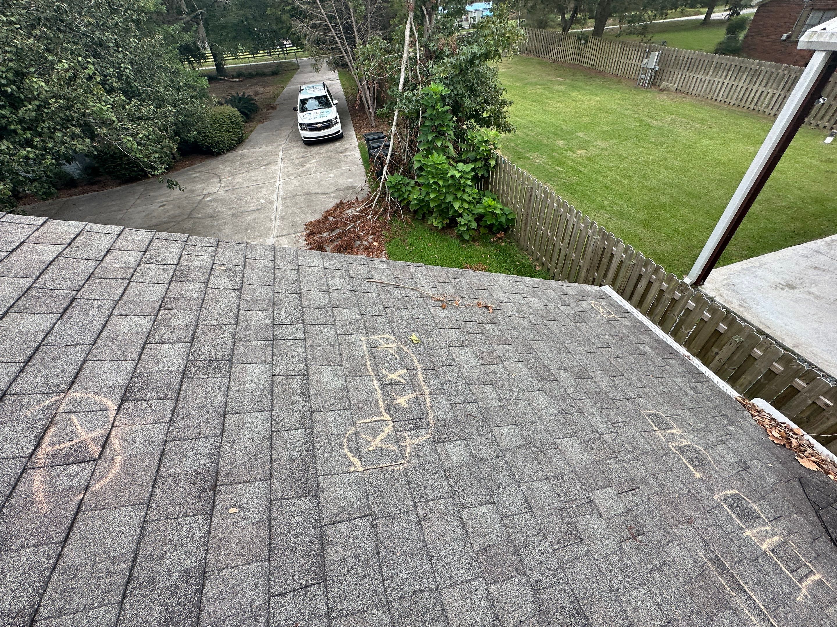 Roof Damage Claim in Pinetta by FLAPA & KeyStone