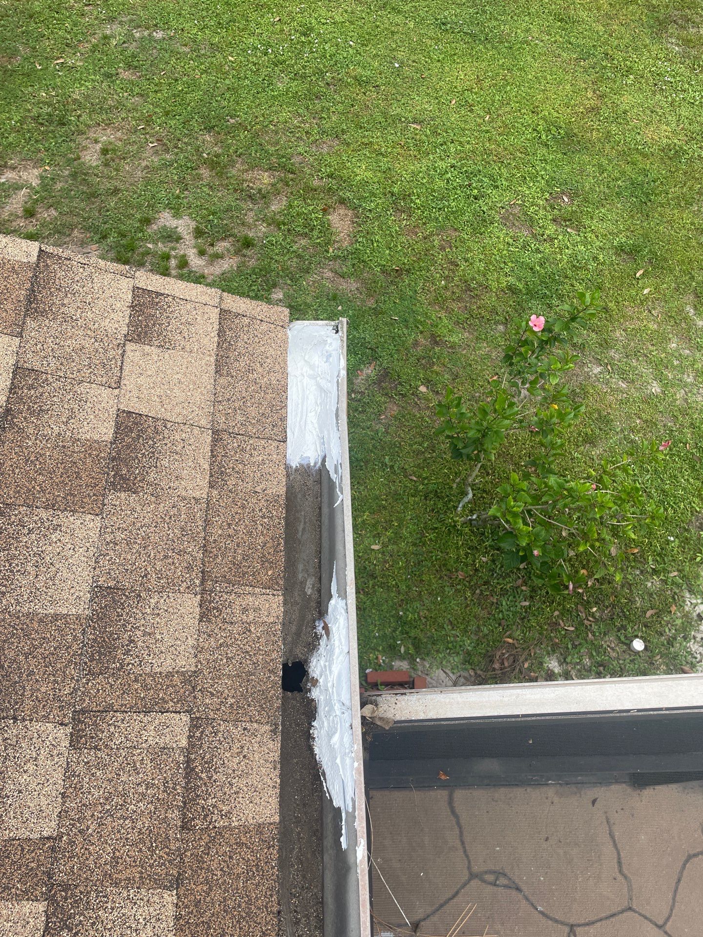 Brown Seamless Gutters for Beach Cottages in Sarasota FL by Gutter Professors