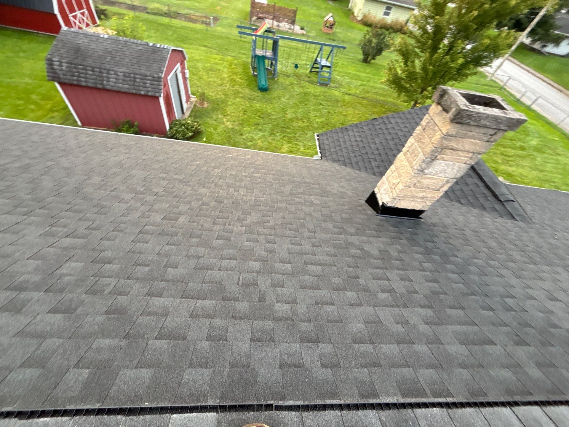 Residential Roofing Installation using GAF Timberline HDZ Pewter Gray by Nitro Roofing and Construction