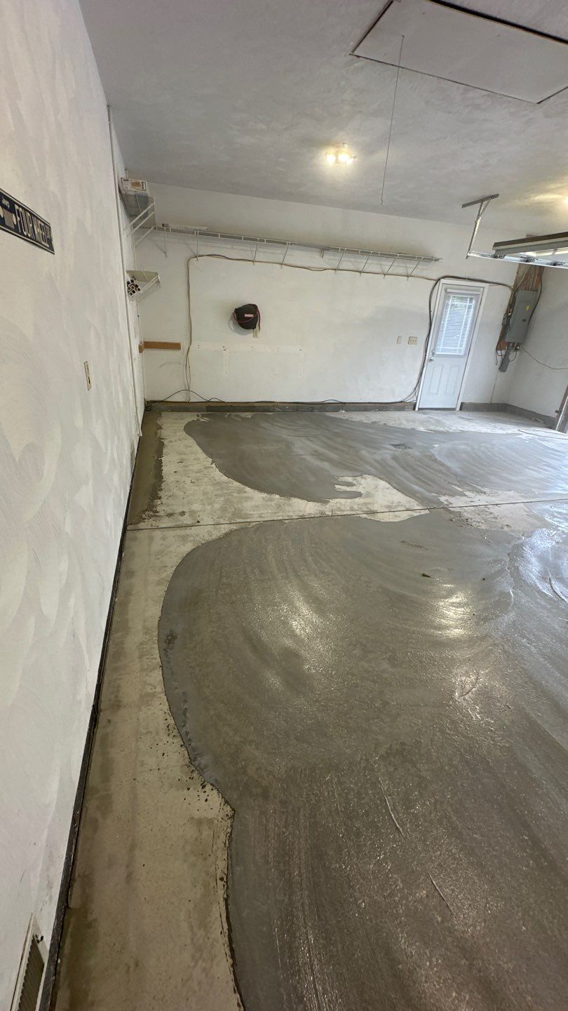 Garage Project in Weirton by Floors in a Day, Inc