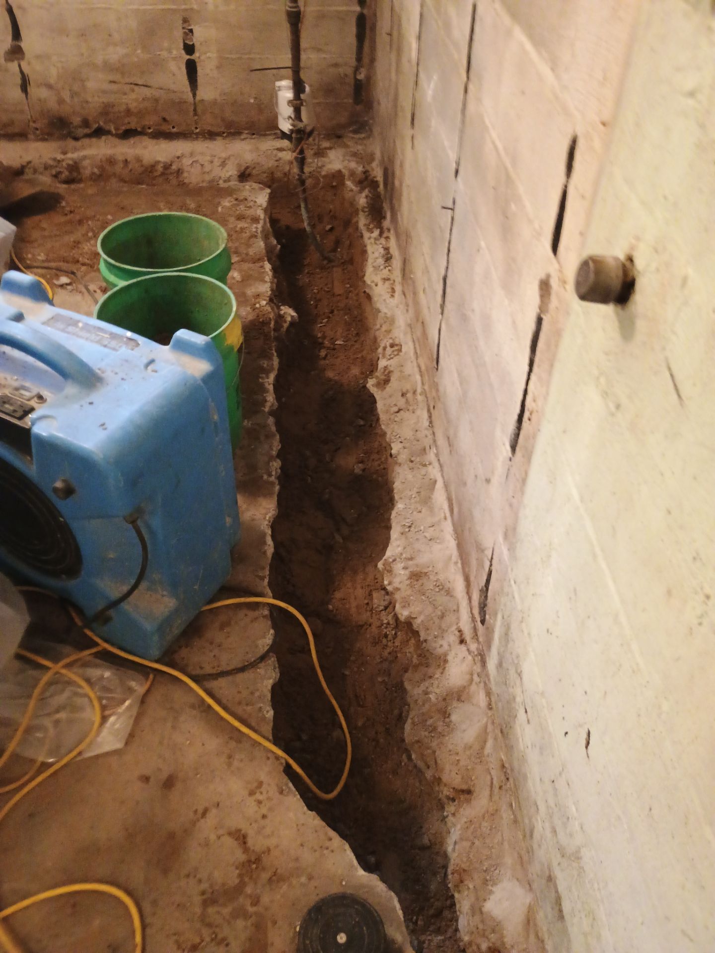 Basement Waterproofing in Columbia Heights by Waterproofing Northeast