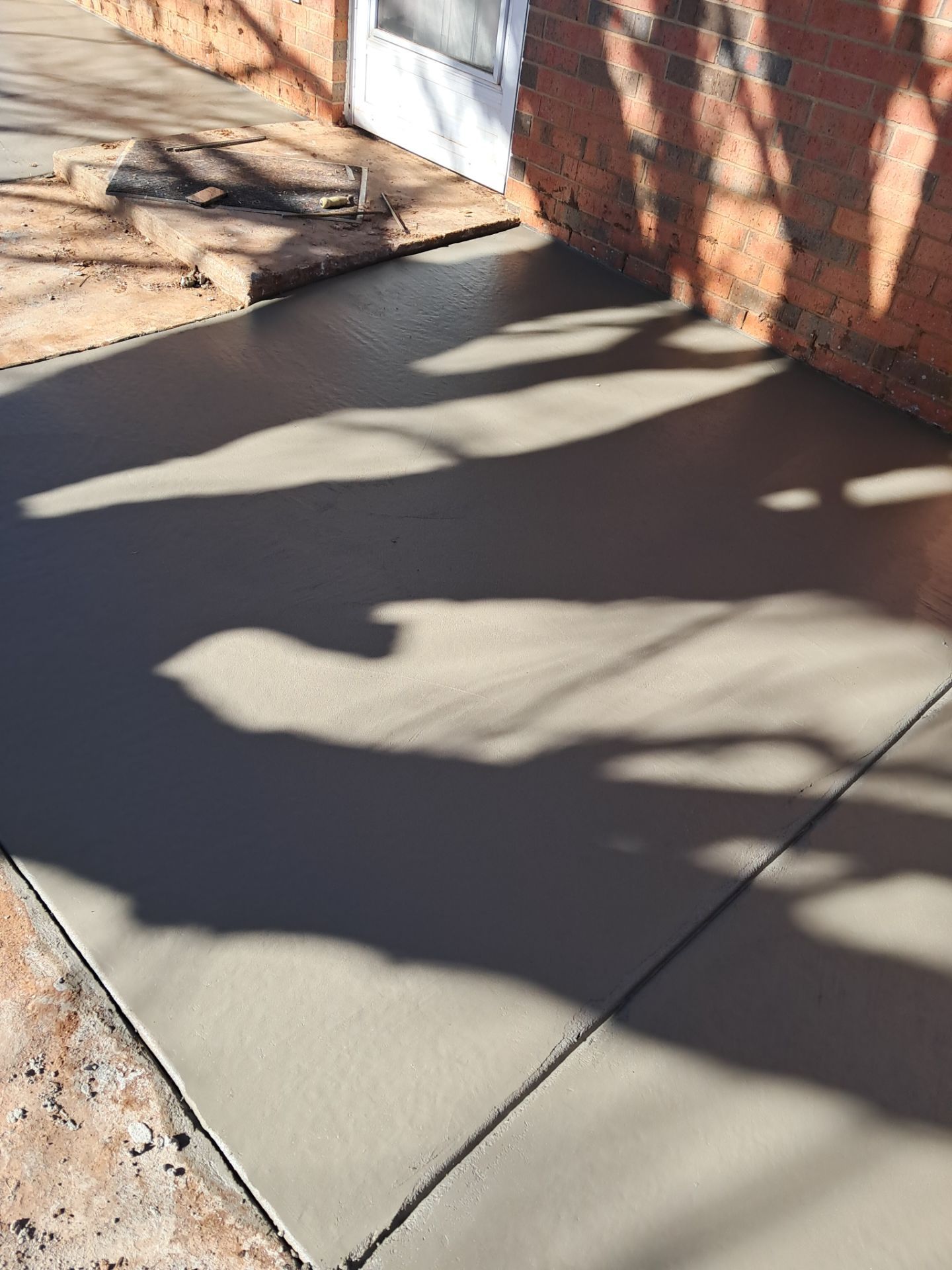 Concrete work, Landscape work, Sod work, and Irrigation work. by Clays Services Inc
