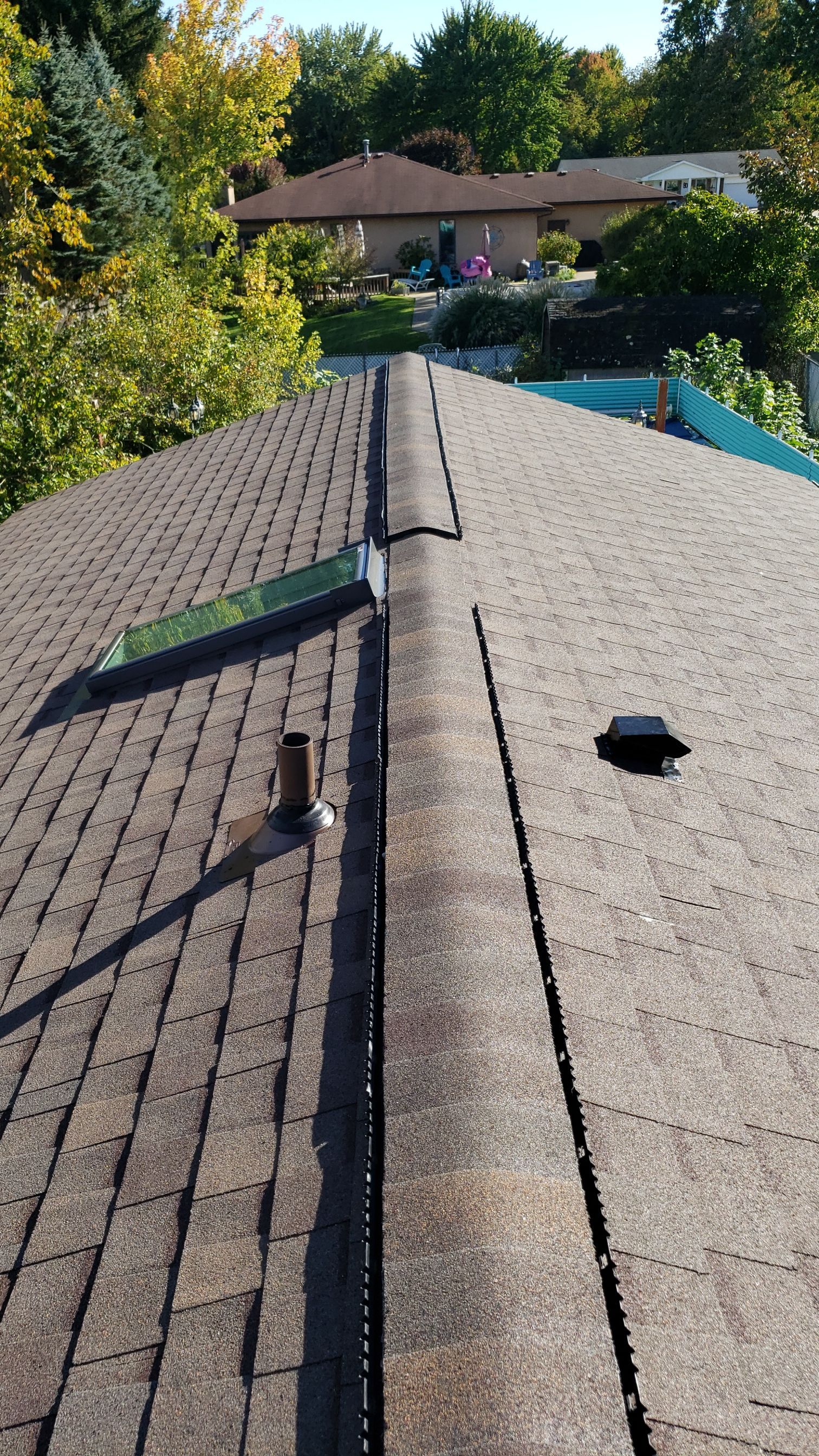 ATLAS PINNACLE COLOR: PRISTINE HEATHER DRIP EDGE: MUSKET BROWN by Eagle Eye Roofing