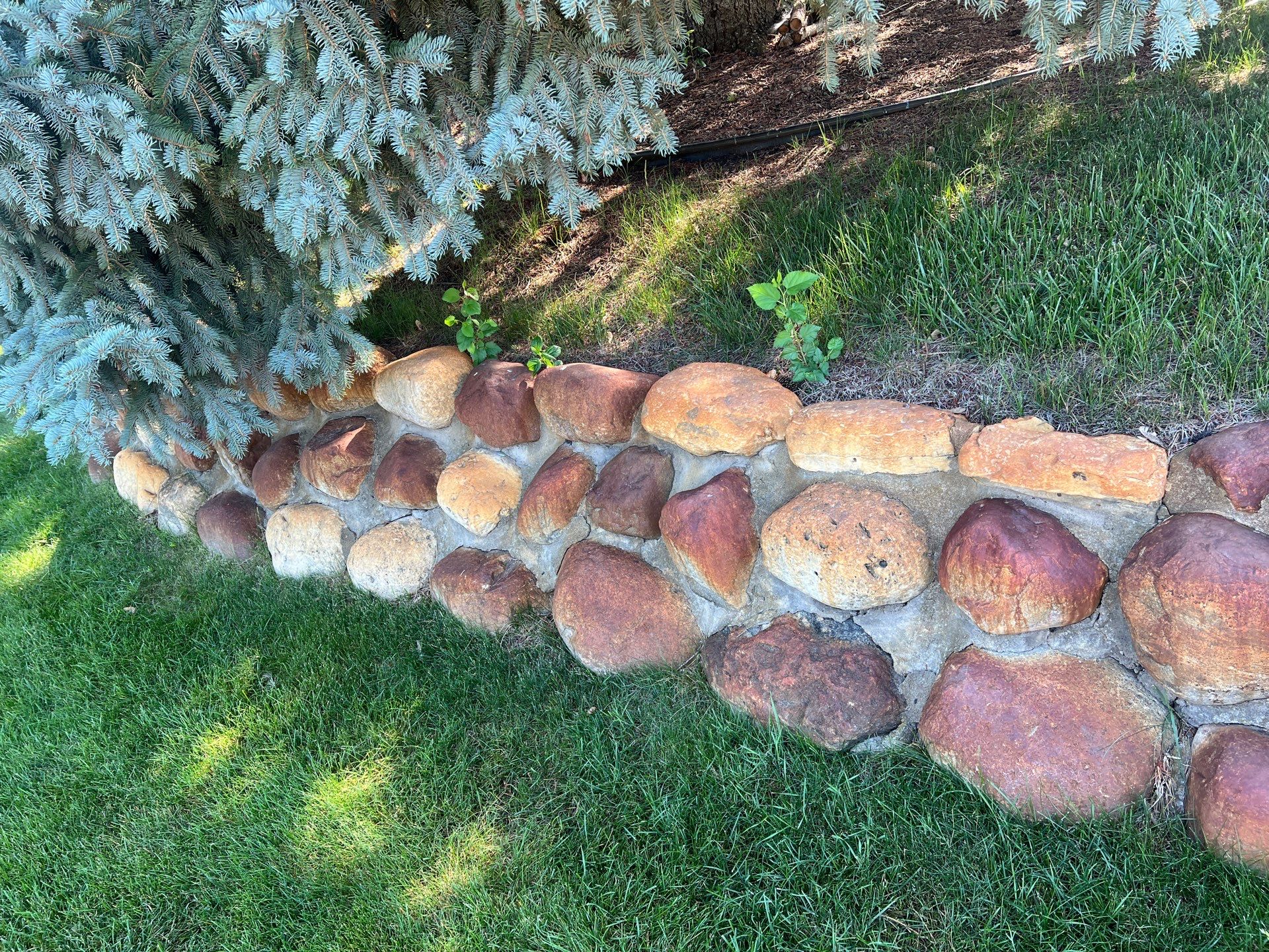 Rust removal by Northern Power Washing LLC.