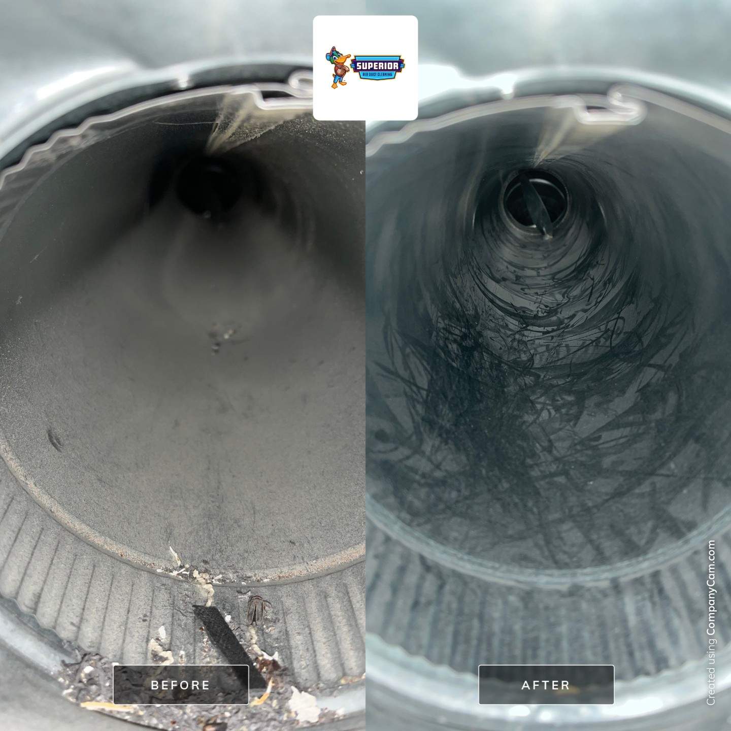 Air Duct Cleaning With a Vacuum Truck in Youngstown, OH by Superior Air Duct Cleaning