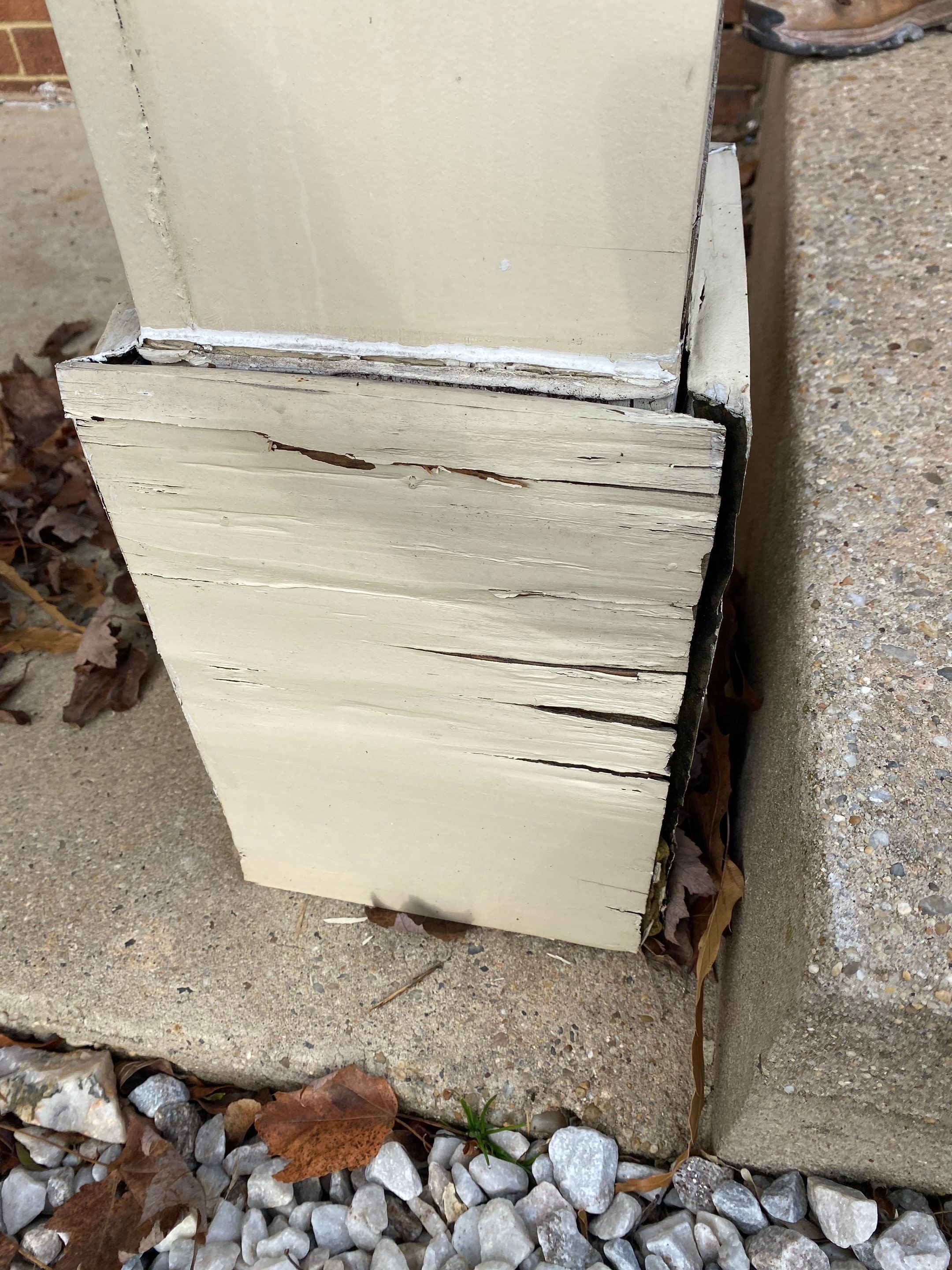 New Bilco doors to basement & new front porch posts by The Smet Companies, LLC
