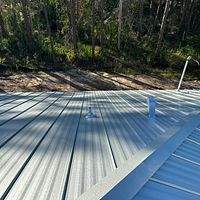 24ga 1" Nail-Strip Mill Finish by Total Roofing System The Metal Roof Experts