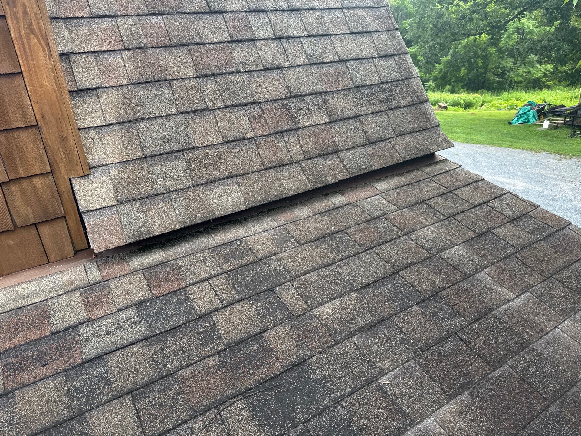 Textured Bronze ABM Metal Roof and Skylight Installation in Halifax by Esh Builders