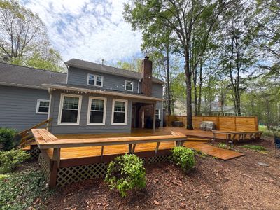 Deck using Wood Sealant