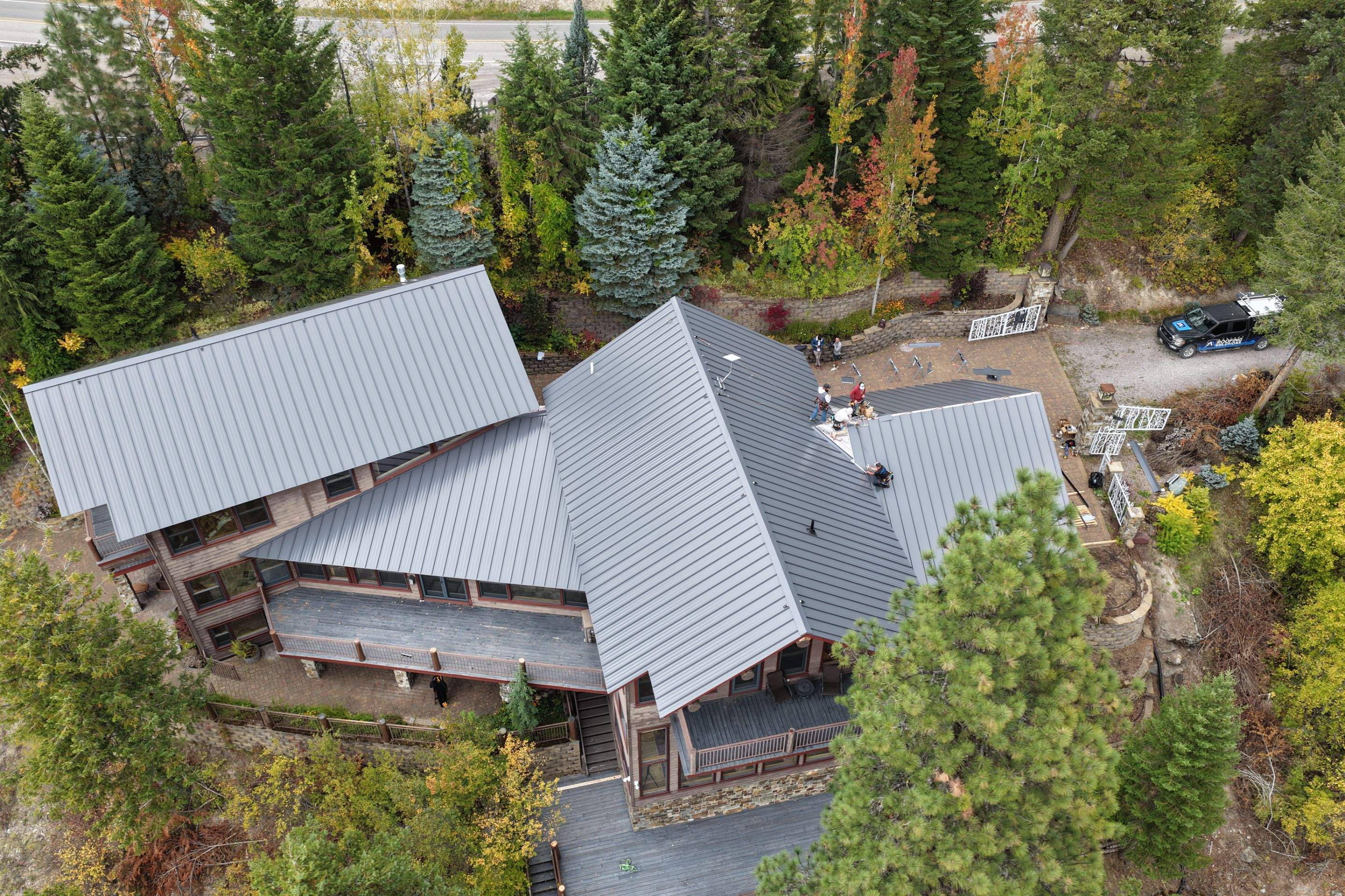 16" Mechanical - Dark Gray  by Montana Roofing Solutions