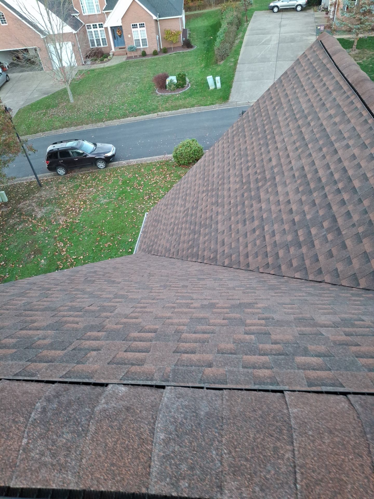 Residential Roofing Installation using GAF Timberline HDZ Biscayne Blue by Rainstoppers Roofing