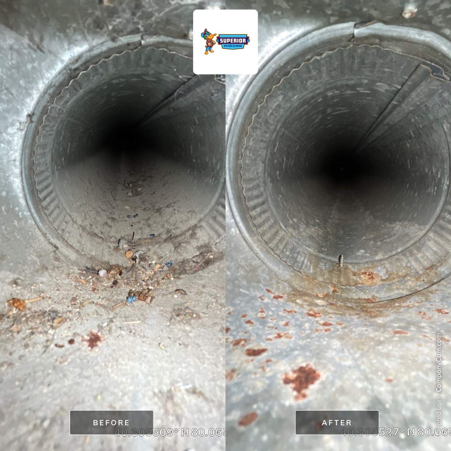 Air Duct & Dryer Vent Cleaning With a Vacuum Truck in Bethel Park, PA by Superior Air Duct Cleaning