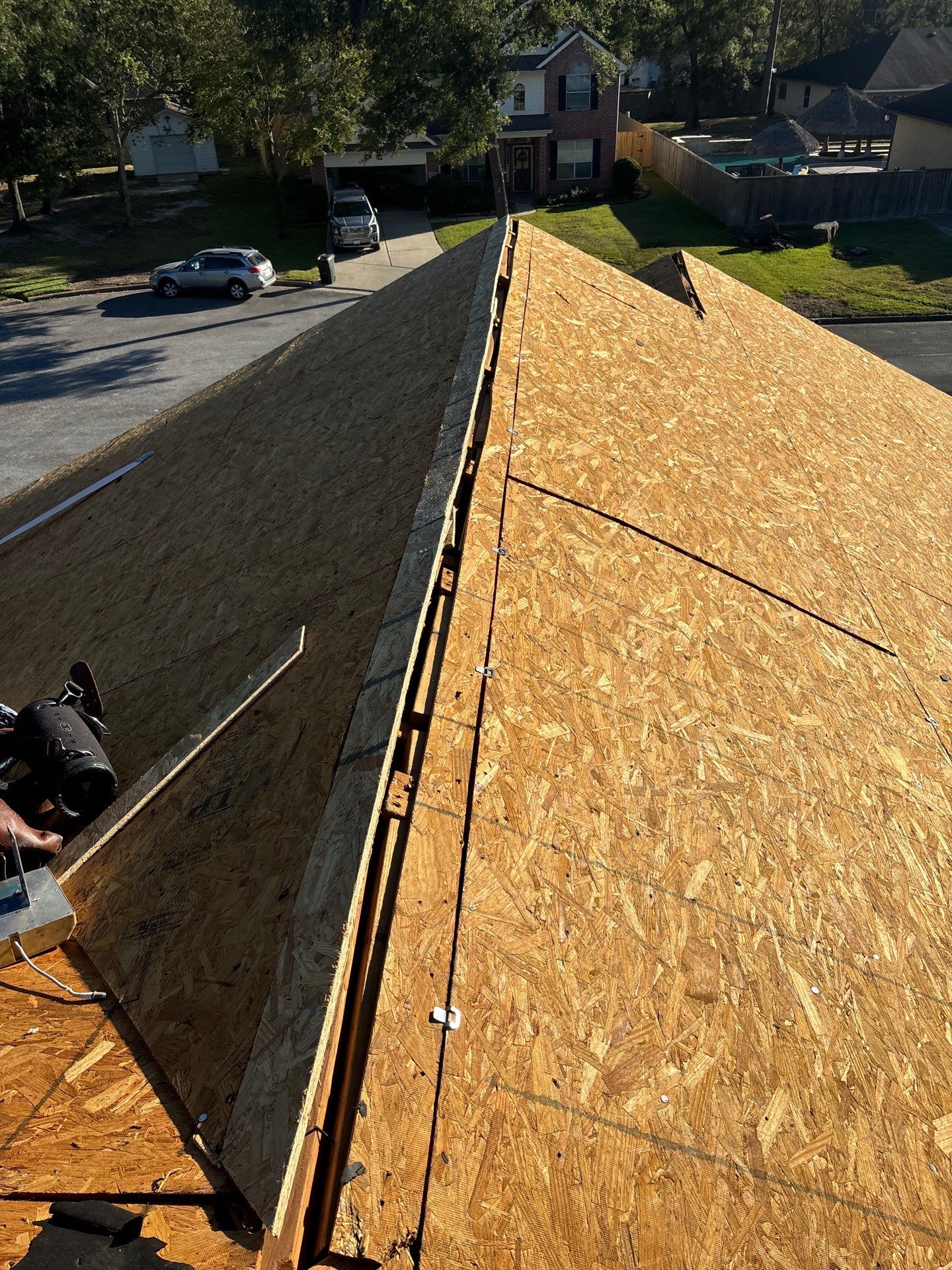Residential Roofing Installation using Owen's Corning Duration (Lifetime) Shingles by Roof Repair Company
