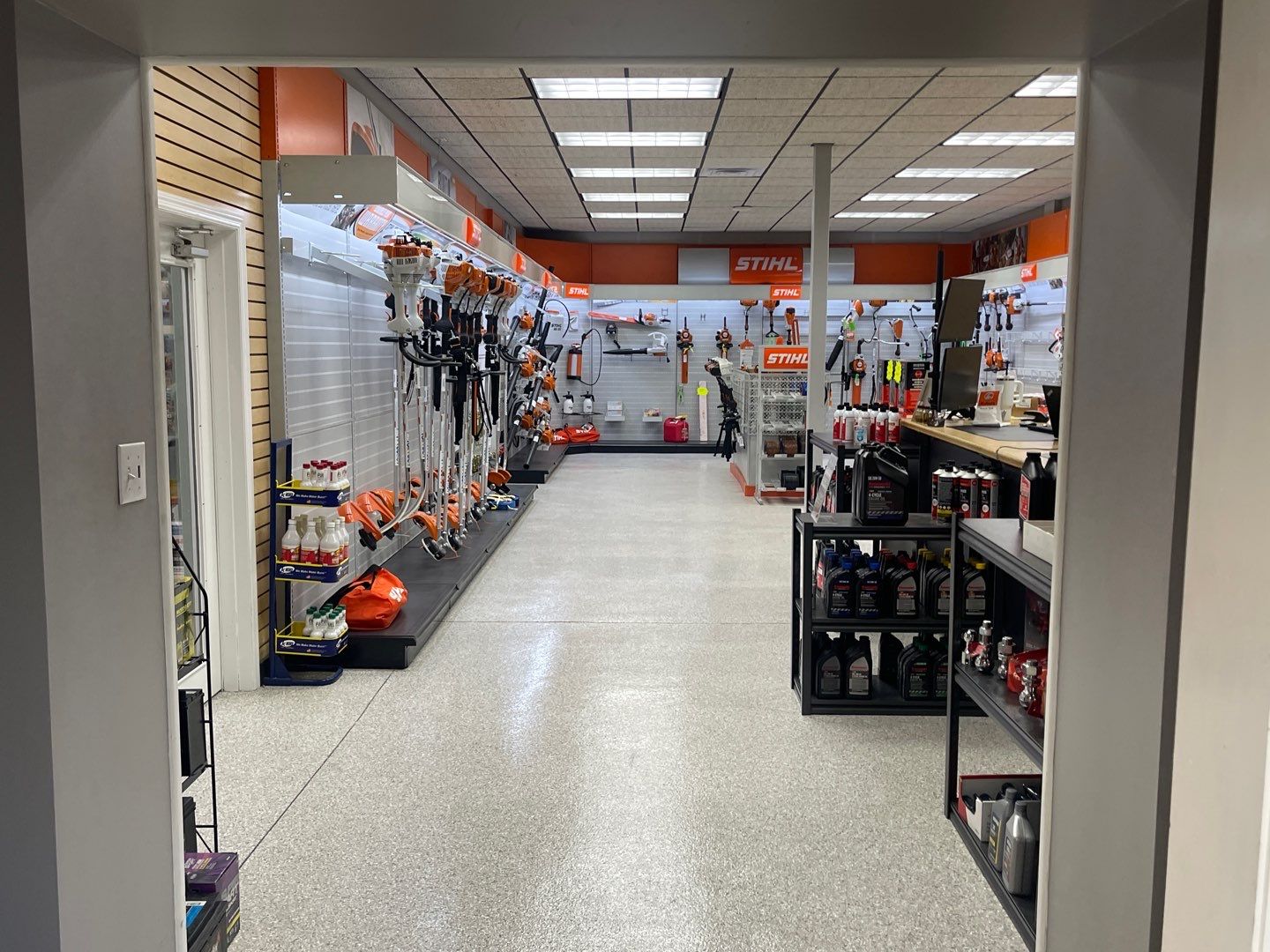 Crystal Tractor Project in Waldo, FL in Mount Everest by Cross Creek Concrete Coatings