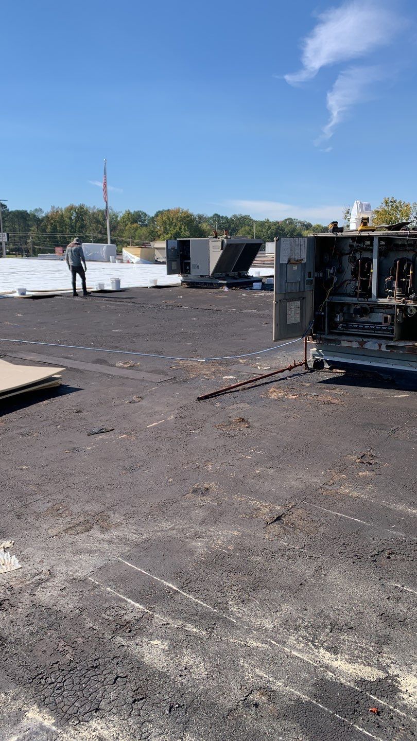 VA Clinic/Tractor Supply in Idabel, Oklahoma by Hostetler Roofing