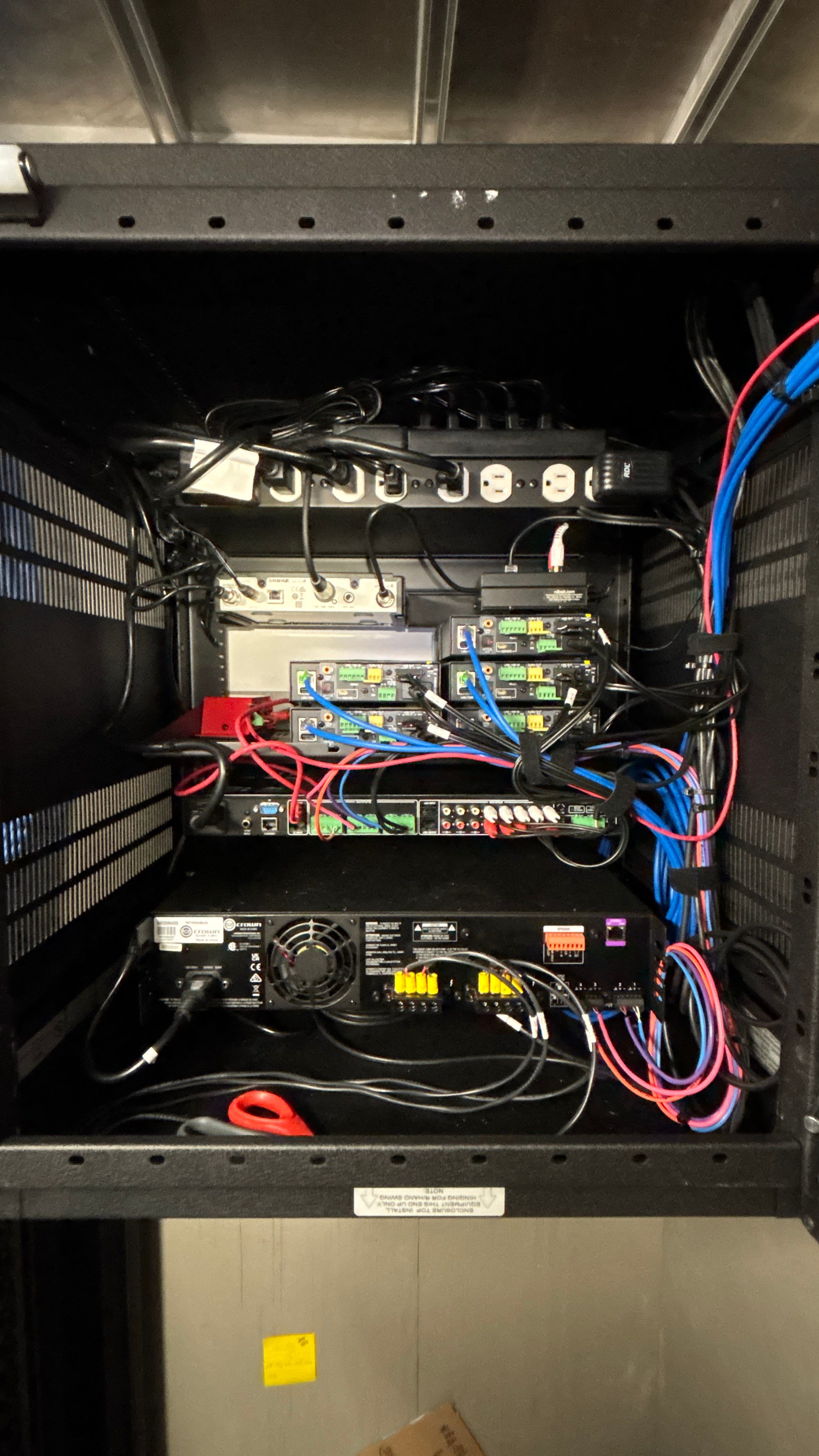 Audio install in Manufacturing facility by AVSi