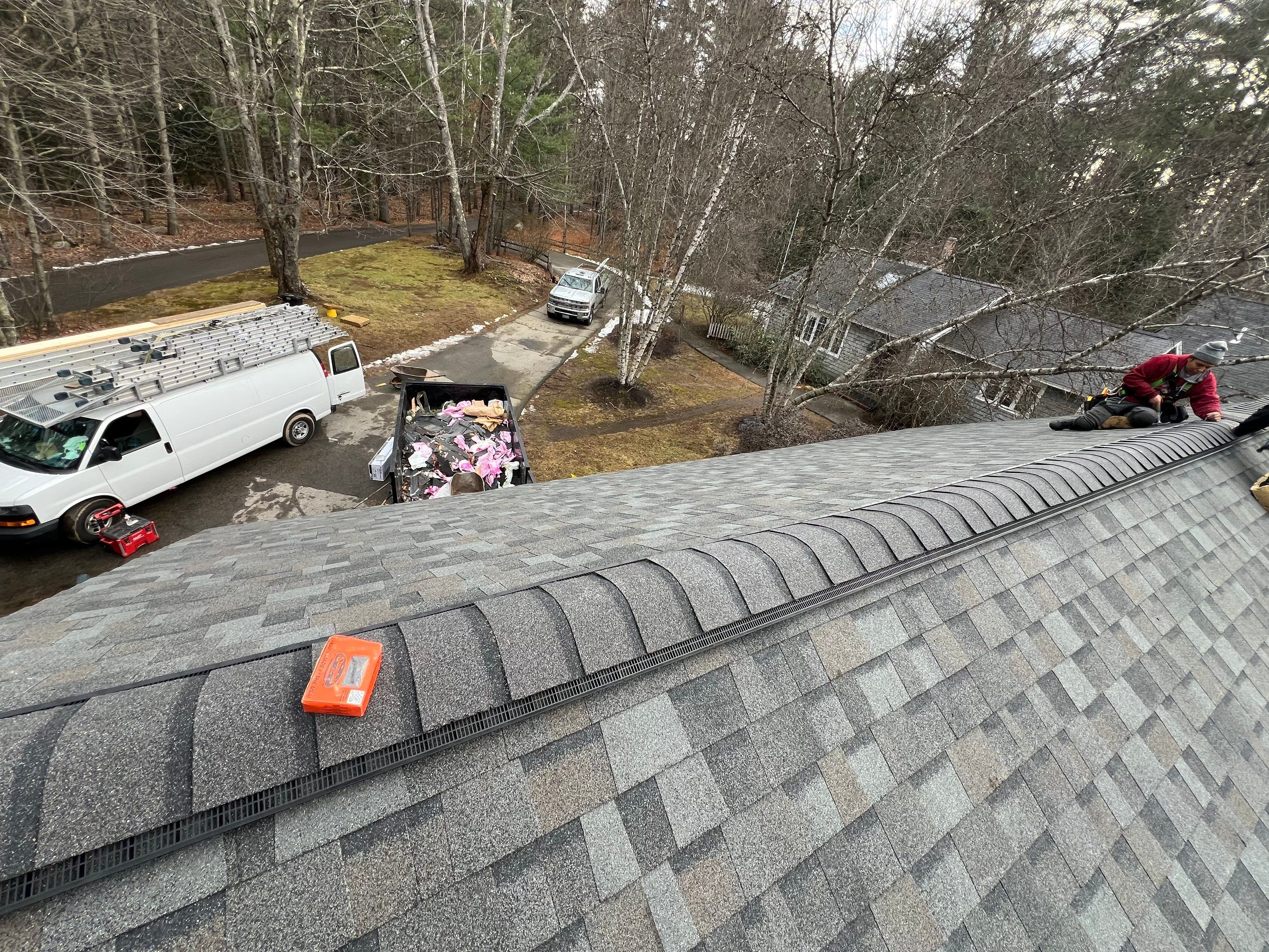 Roofing Install In Tuftonboro, NH by Tall pine roofing