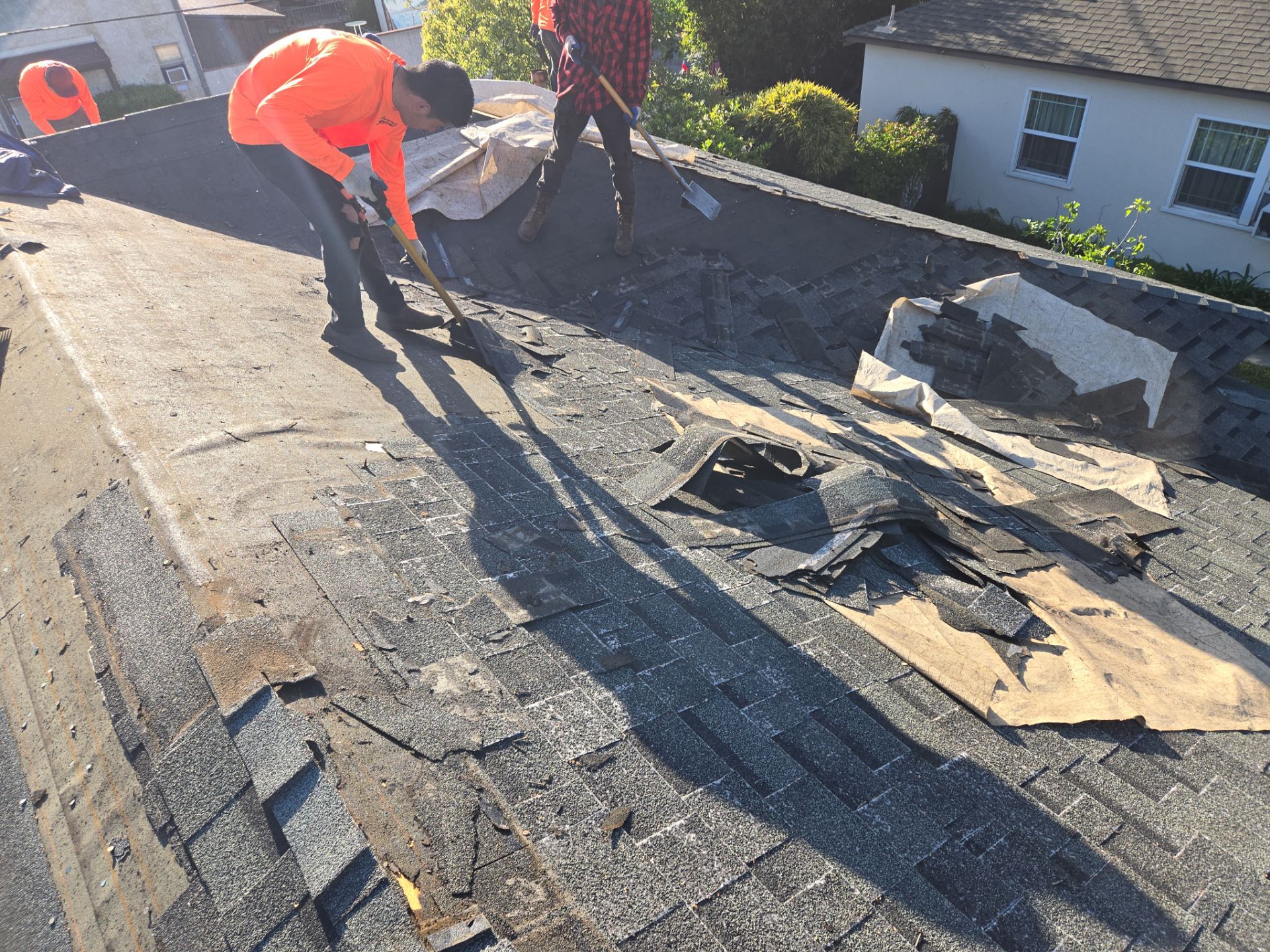 Residential Roofing Installation using Owens Corning Duration Cool Shingles by Hull Brothers Roofing