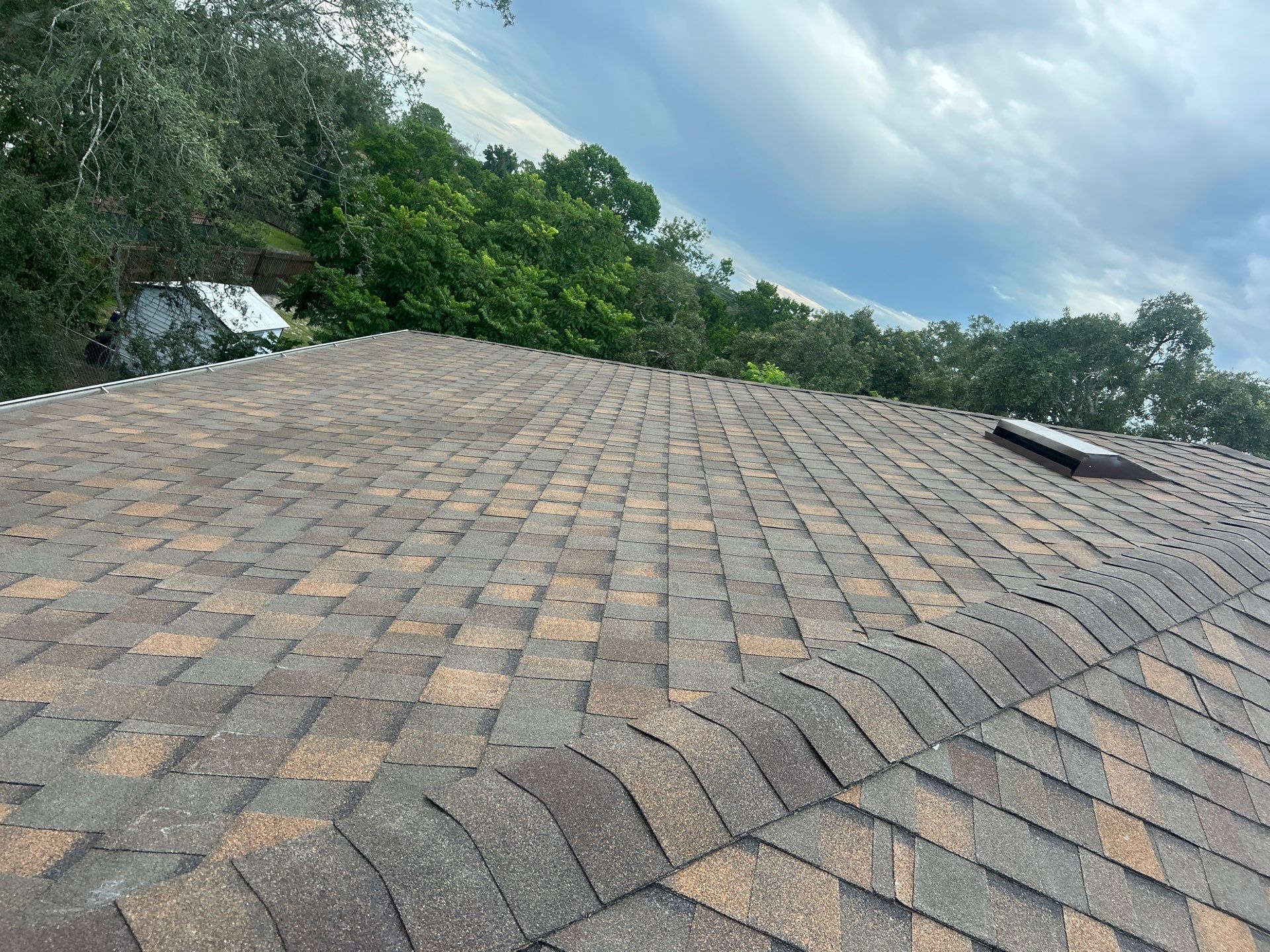 Deltona Roof Replacement Featuring Copper Canyon Shingles and Decking Repair by Pinnacle Roofing Group