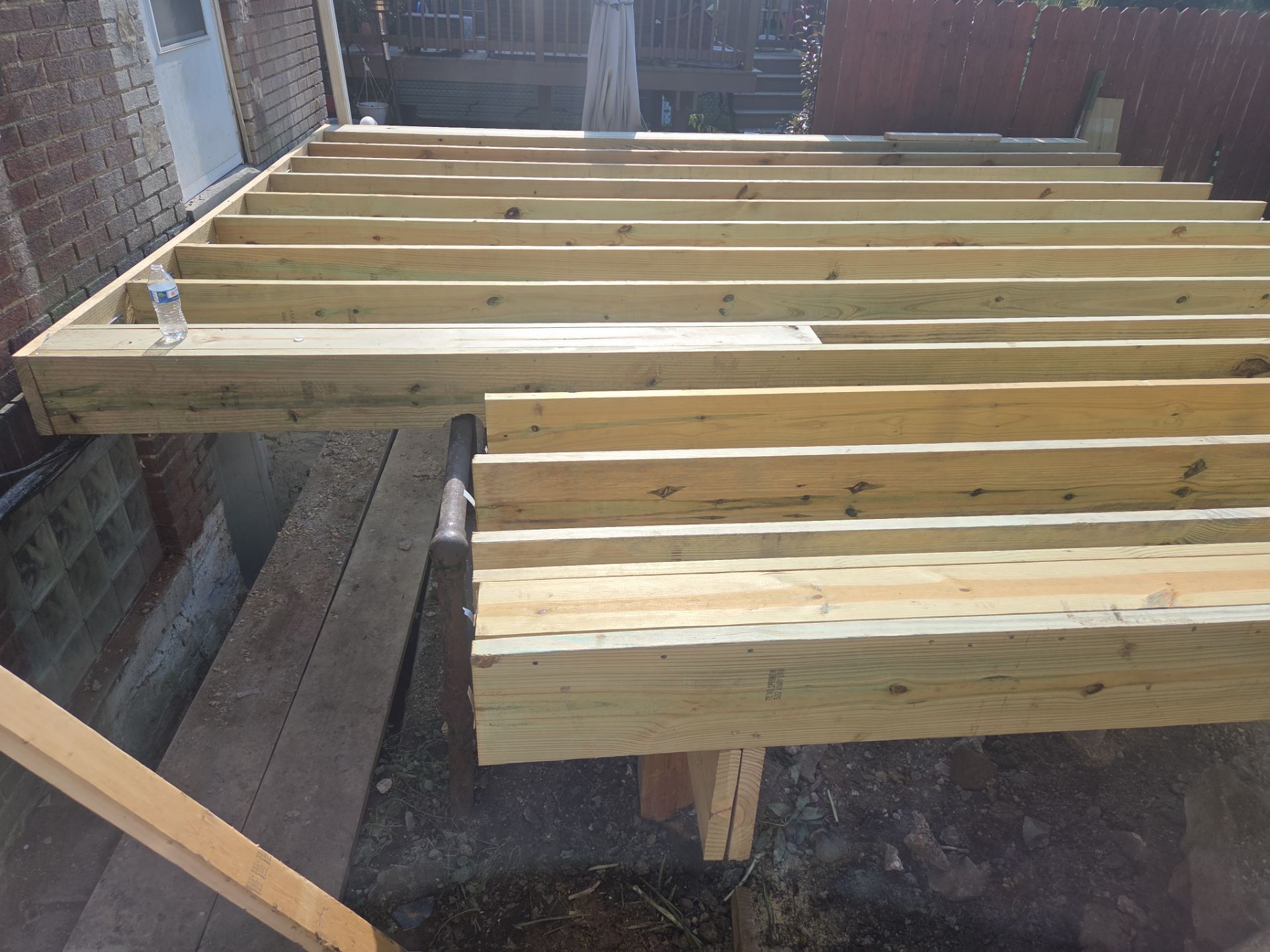 Deck build  by Cousins Roofing Siding & Decks