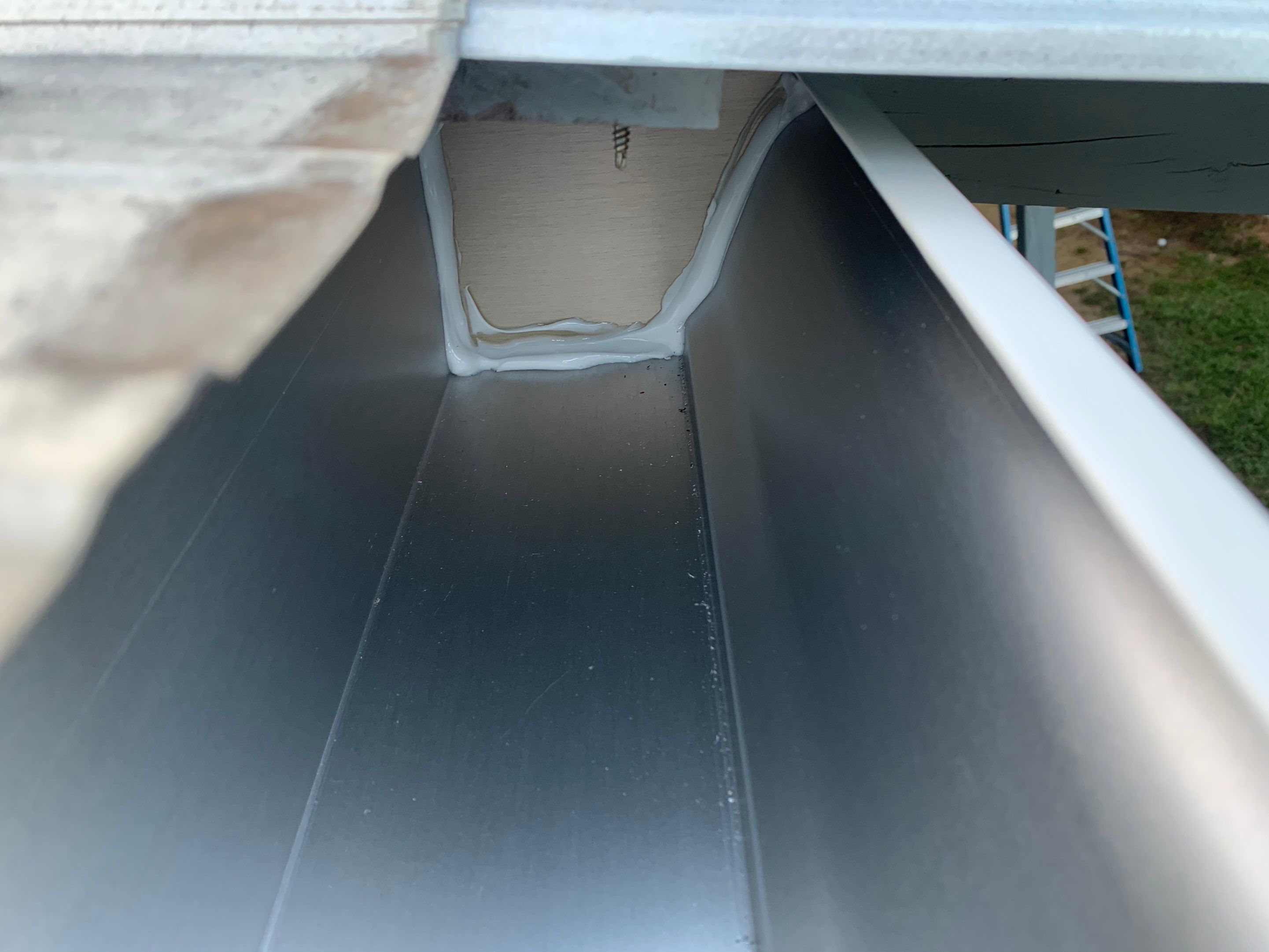 Gutter Installation using K-Style Seamless Gutters by Gutter Professors