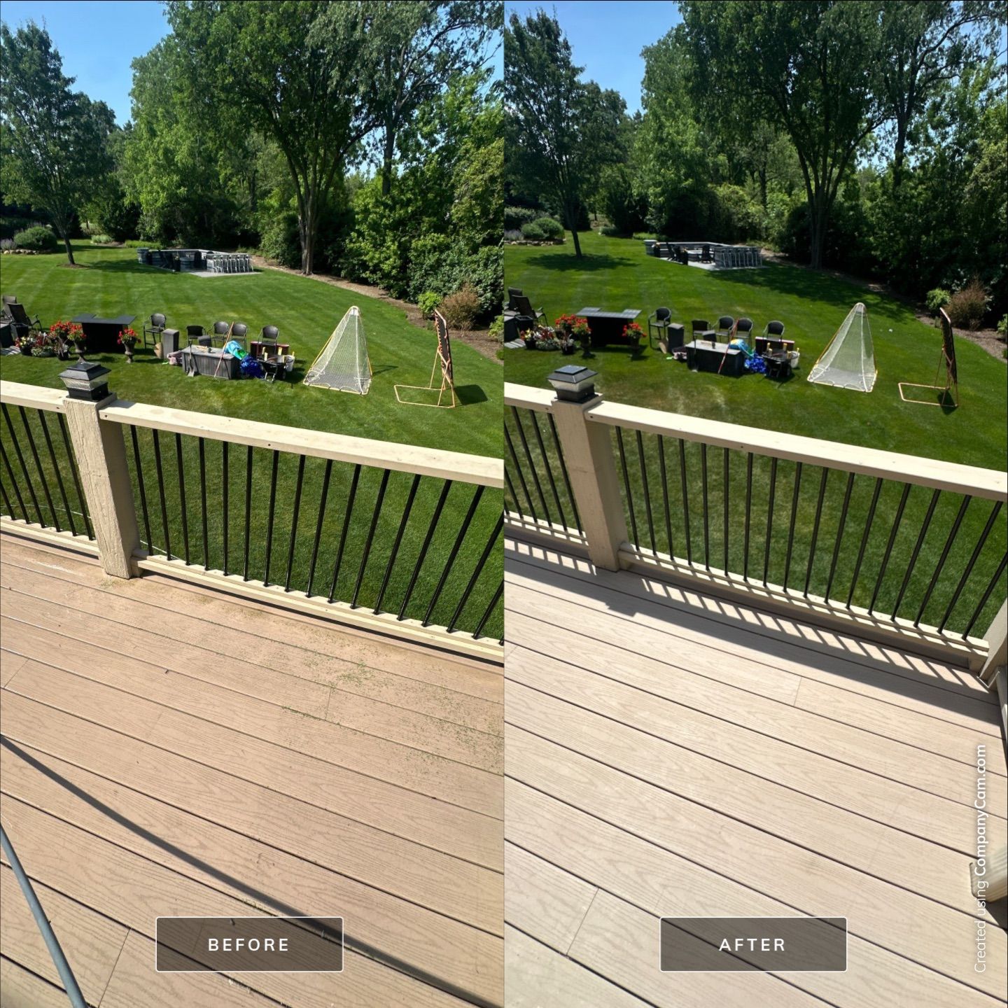 Project in Crystal Lake by Simmons Power & Soft Washing