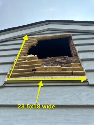 Vinyl Siding and Wall Sheathing Repair in Frederick