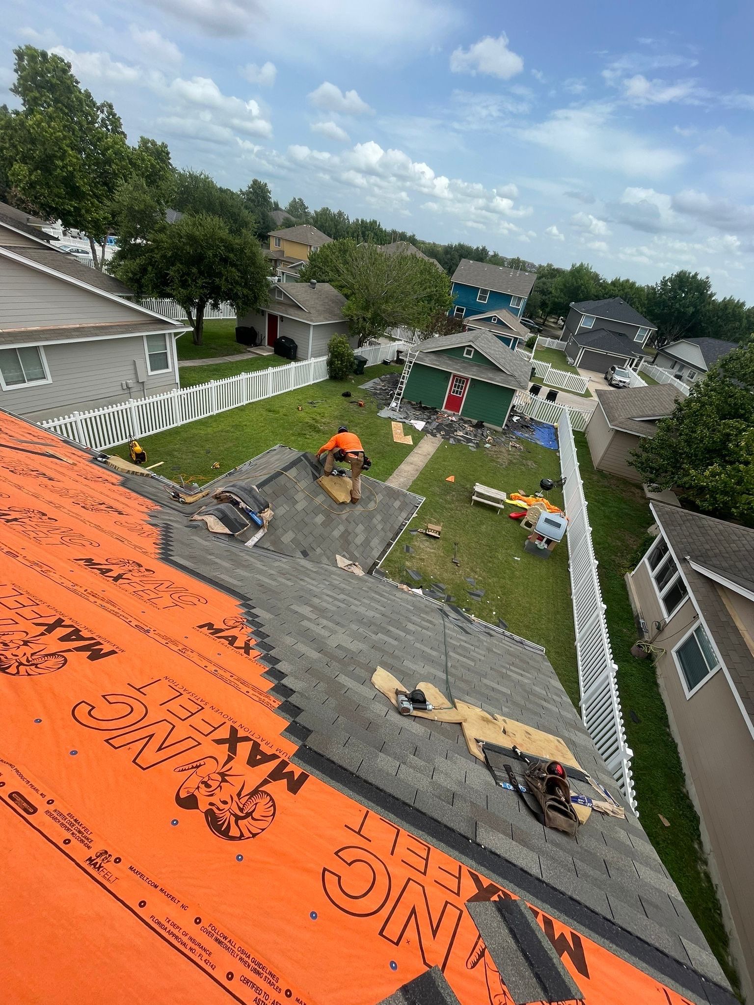 Project in Kyle by Rhino Roofing and General Contracting, LLC