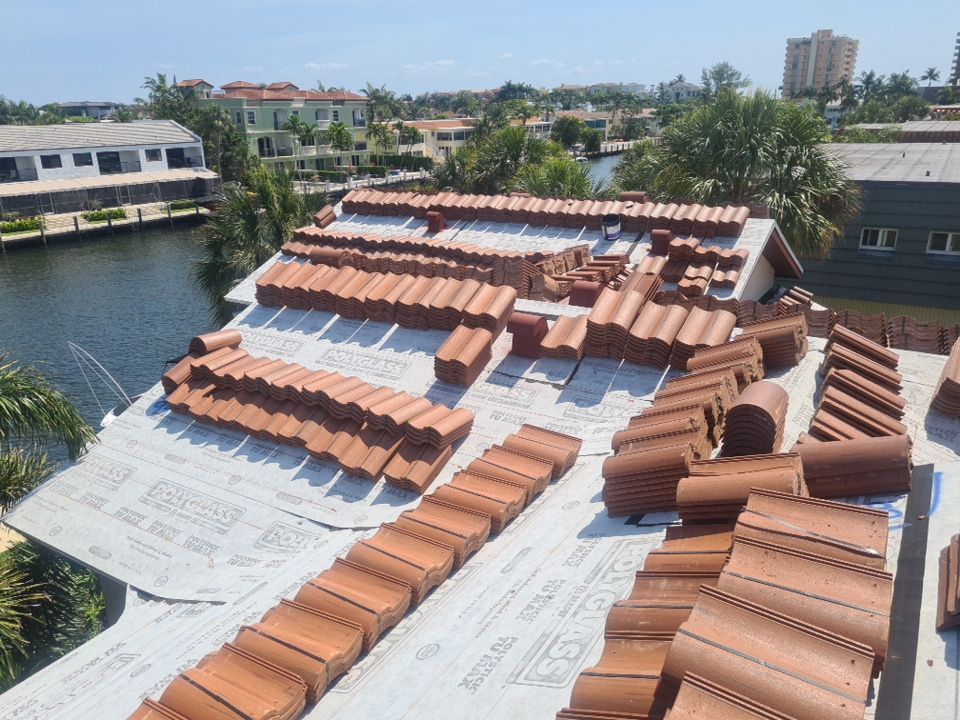 Residential Roofing Installation using WestLake Roofing Tile by BLUES BROTHERS CONSTRUCTION CORP