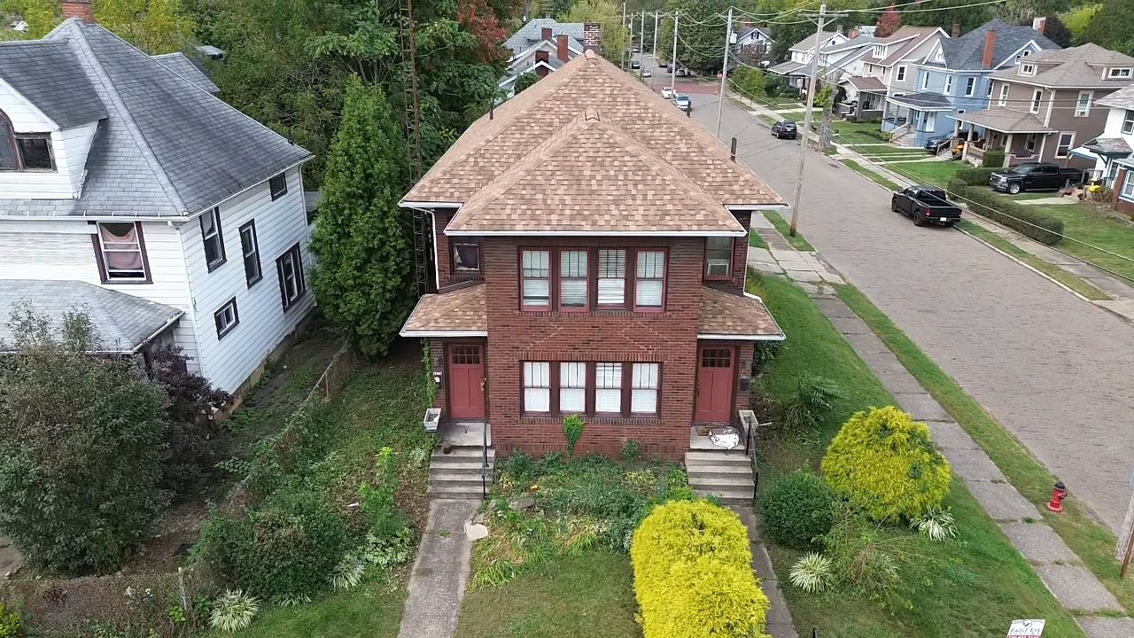 ATLAS PINNACLE COLOR: MORNING HARVEST DRIP EDGE: MUSKET BROWN by Eagle Eye Roofing