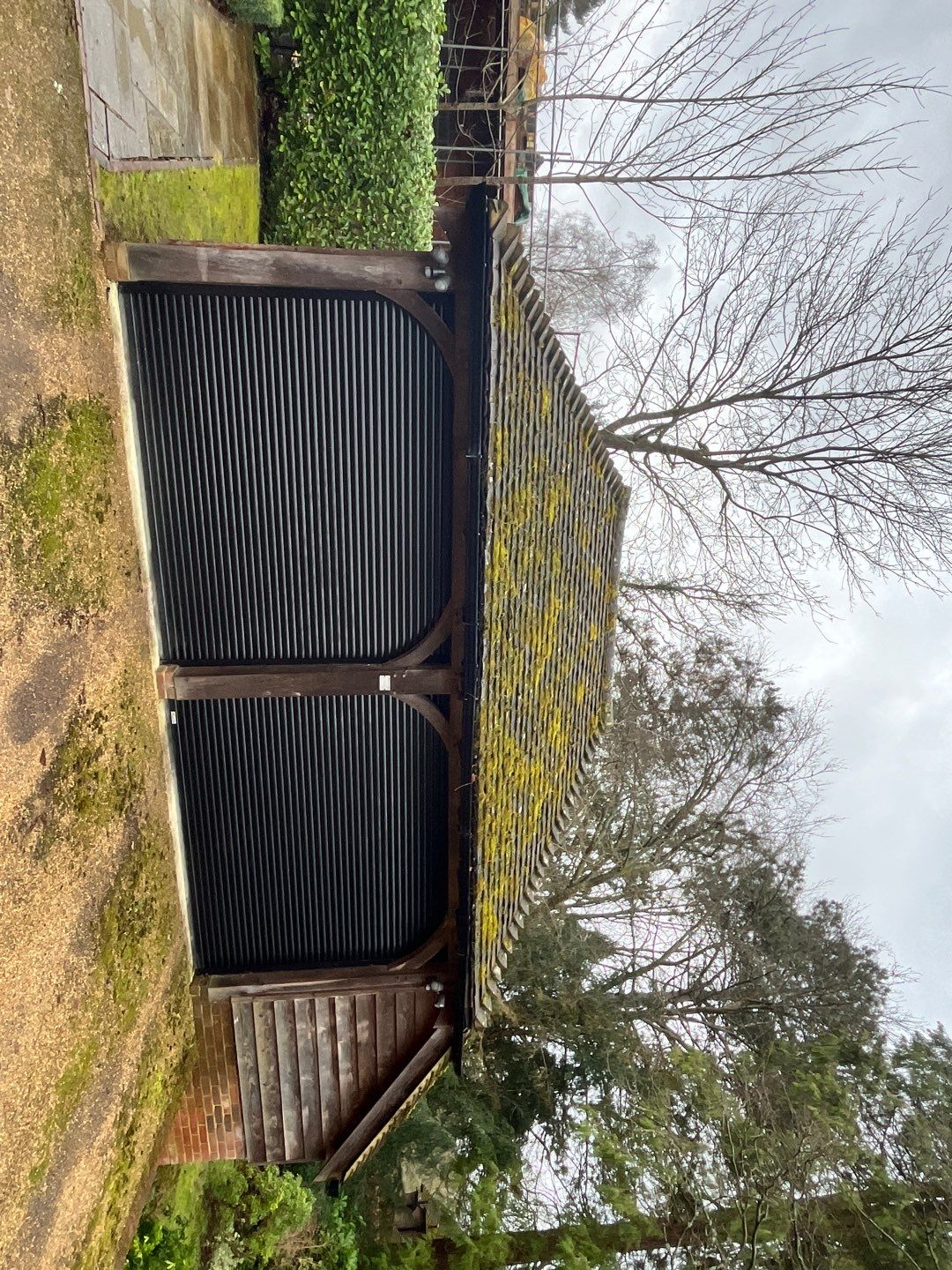 Patio Area Spring Clean using 18inch Whirlaway FSC by Ges Exterior Cleaning ltd