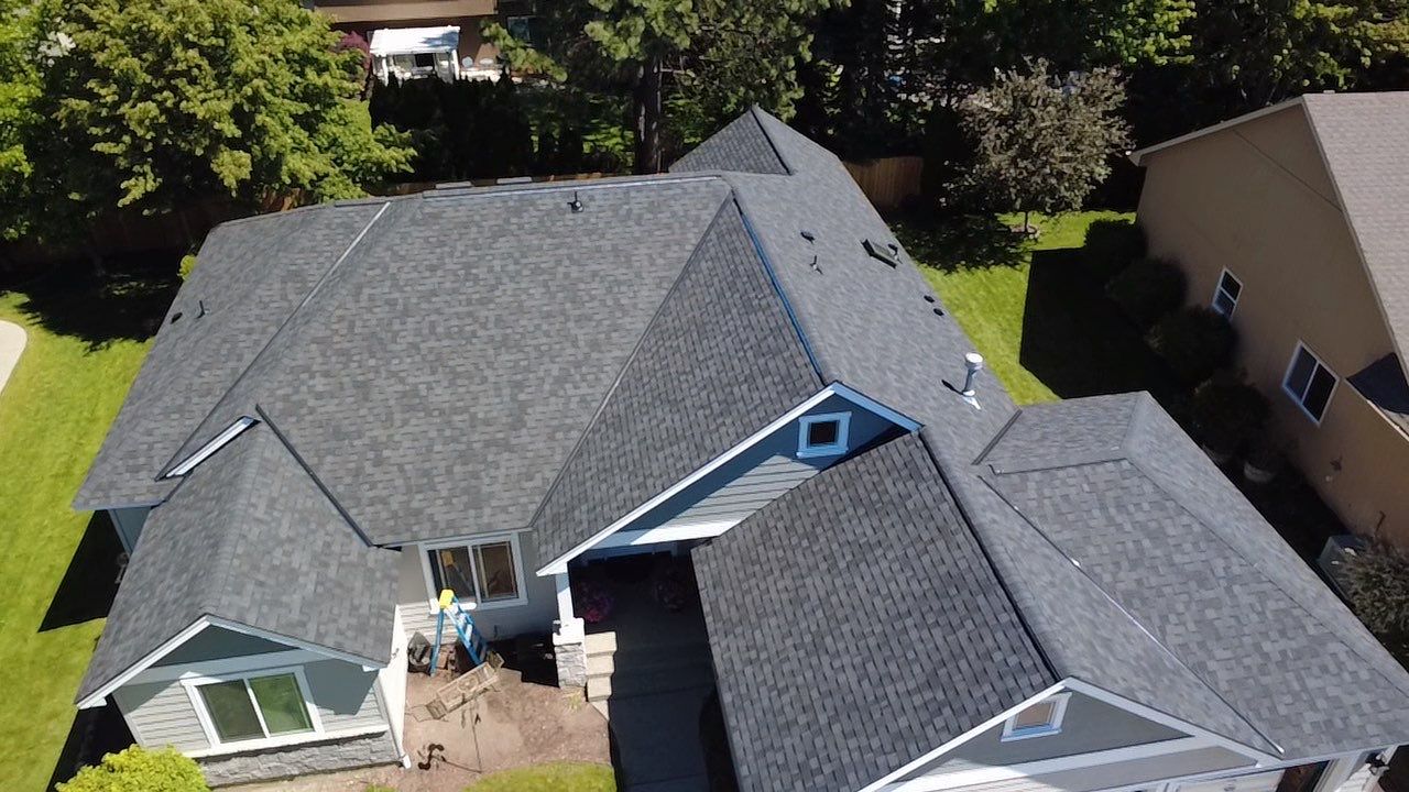 Full Residential Roof Replacement and Skylight Installation in E 54th Ln Spokane, WA 99223 The Alpine Premium System - Certainteed Landmark® PRO Shingle - Max Def Moiré Black. - Certainteed ShadowRidge - Certainteed SwiftStar - Certainteed RoofRunner - Vycor 40 Mils. Ice & Water Shield - Certainteed Ridge Ventilation Included - Priority Scheduling - 5-Star PREMIER SureStart PLUS Coverage - CertainTeed 50 Year Material Guarantee - CertainTeed Workmanship Guarantee: LIFETIME - CertainTeed Warranty Transfer Period: 30 Years by Alpine Roofing