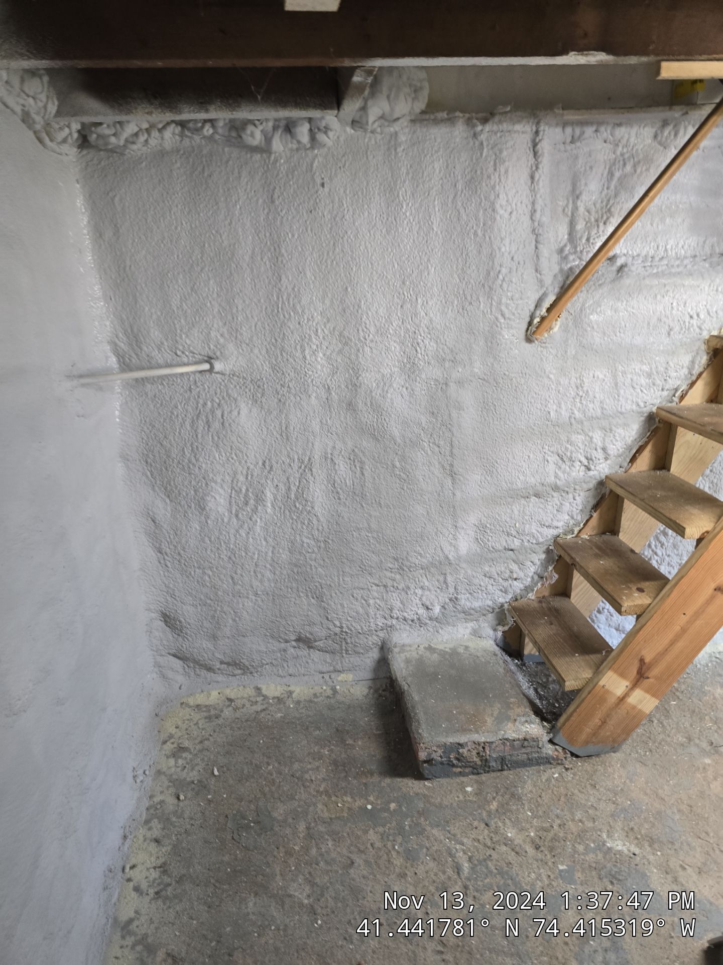 Attic Insulation using open cell spray foam by NYS Foam & Energy
