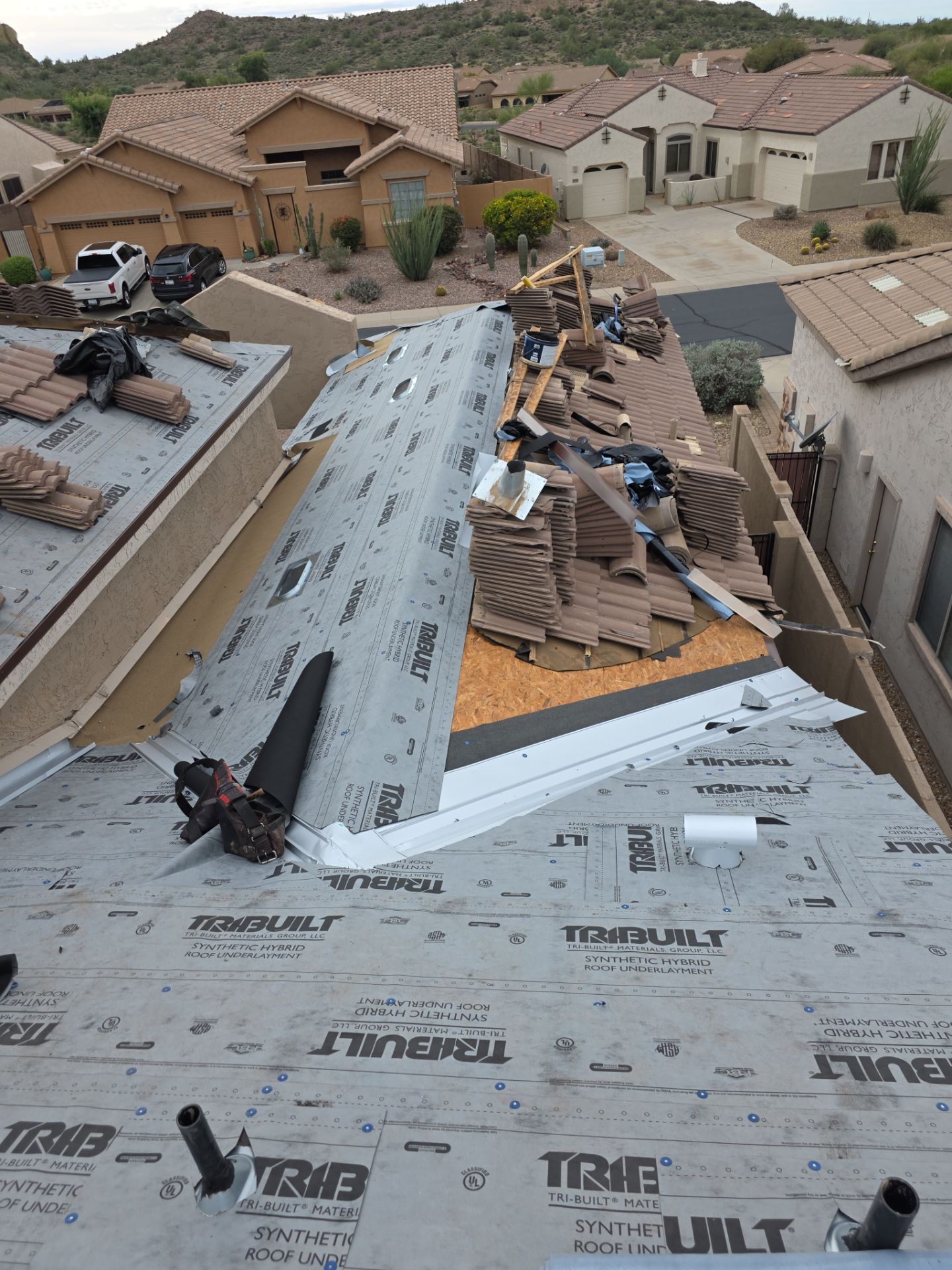 Gold Canyon Tile Reset by Weather-Tite Roofing