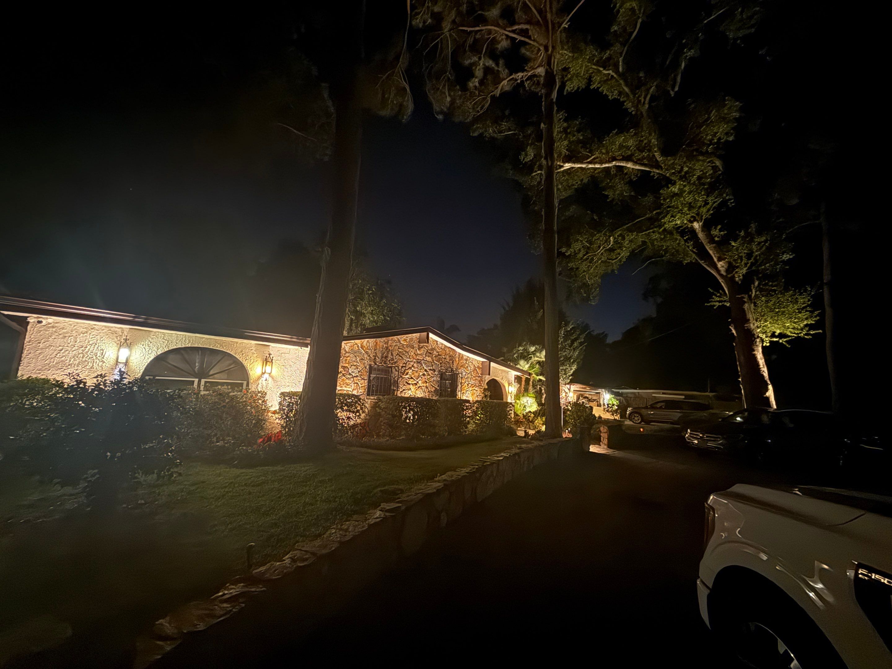 Waterfront Landscape Lighting Illumination in Odessa by Elegant Accents