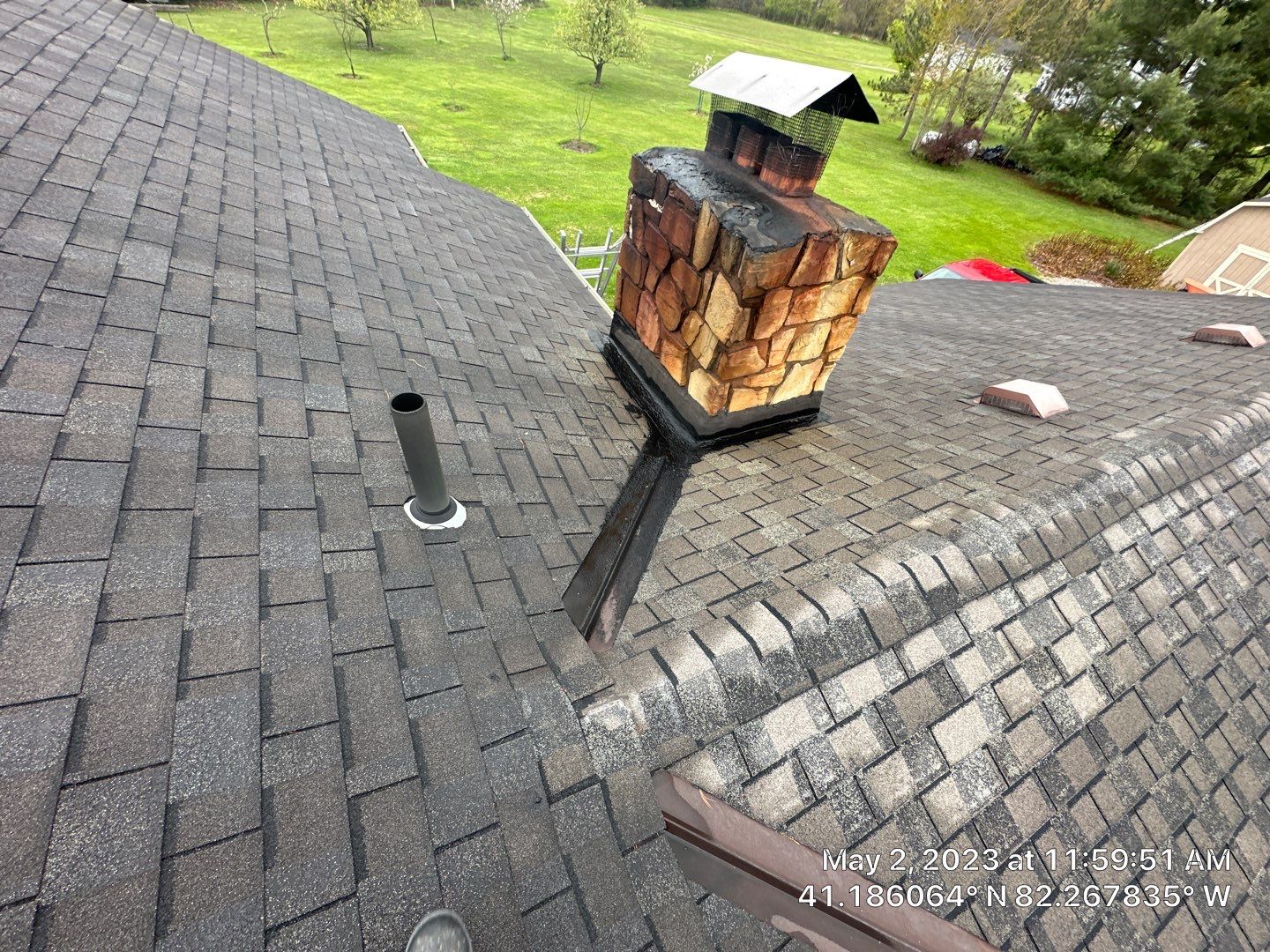 Residential Roof Replacement using Owens Corning Duration, Black Sable by Absolute Roofing and Construction