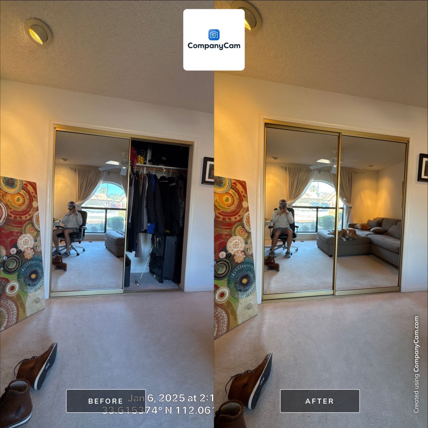 Bathroom Addition using everything by CompanyCam Sales Demo